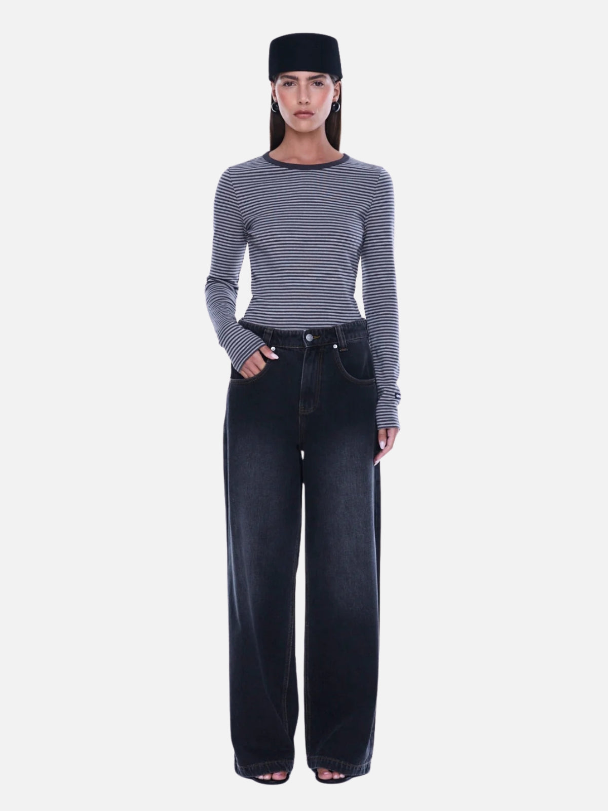 Georgia Denim Jean - Black Wash