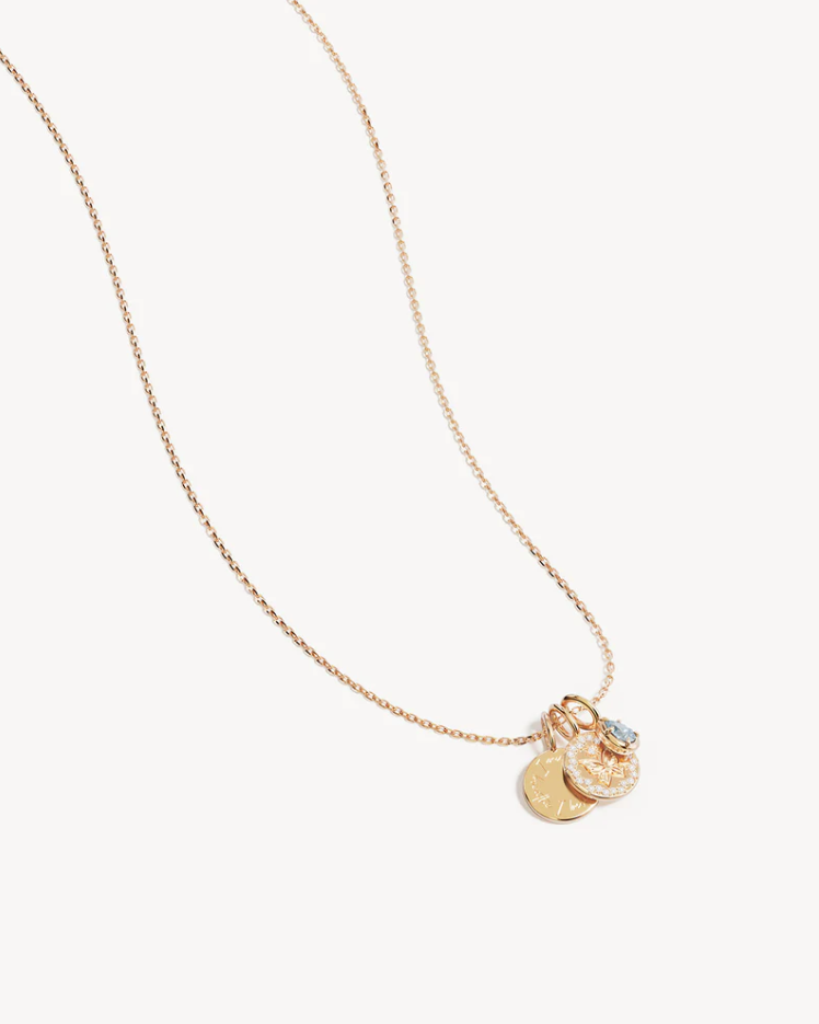 18k Gold Vermeil With Freedom I Become Necklace