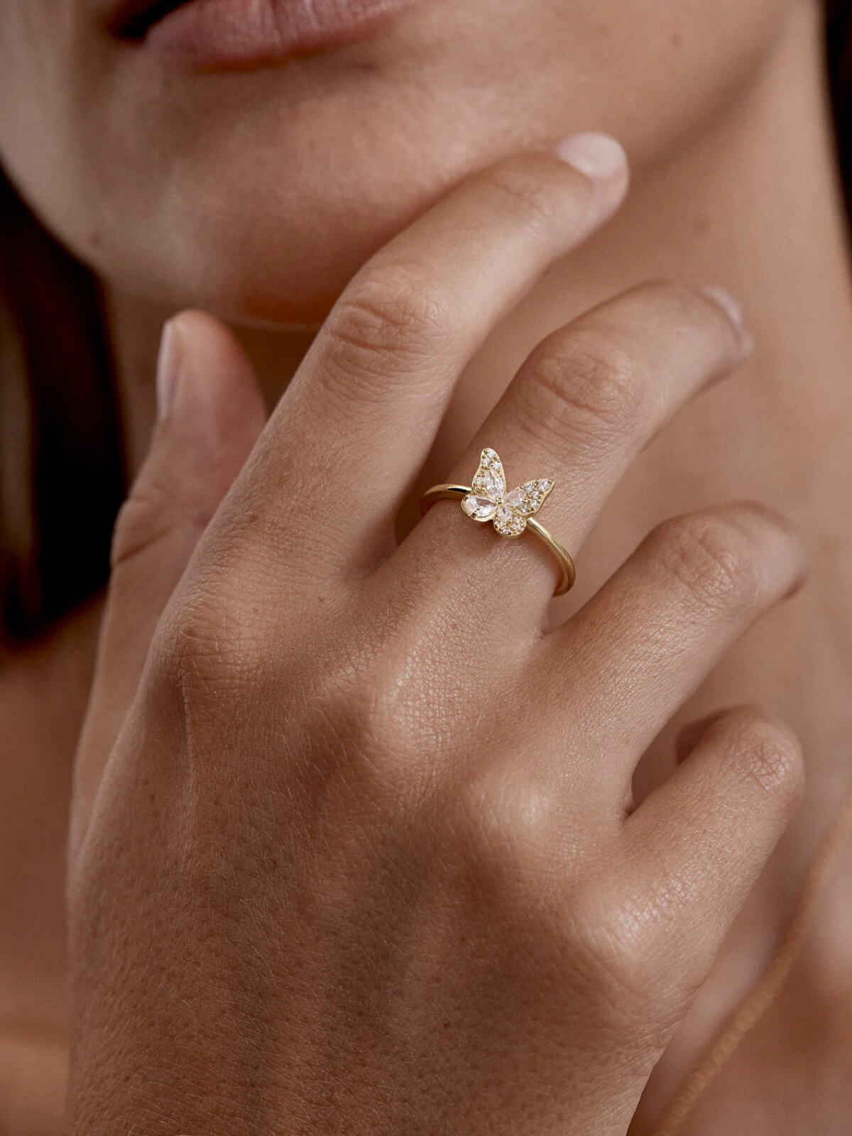 18k Gold Vermeil I Believe, I Become Ring