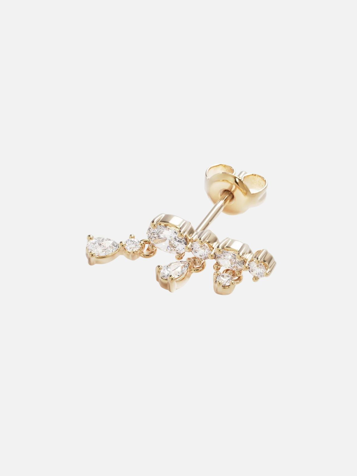 Cosmic Whisper Ear Crawler - 18k Gold Vermeil
