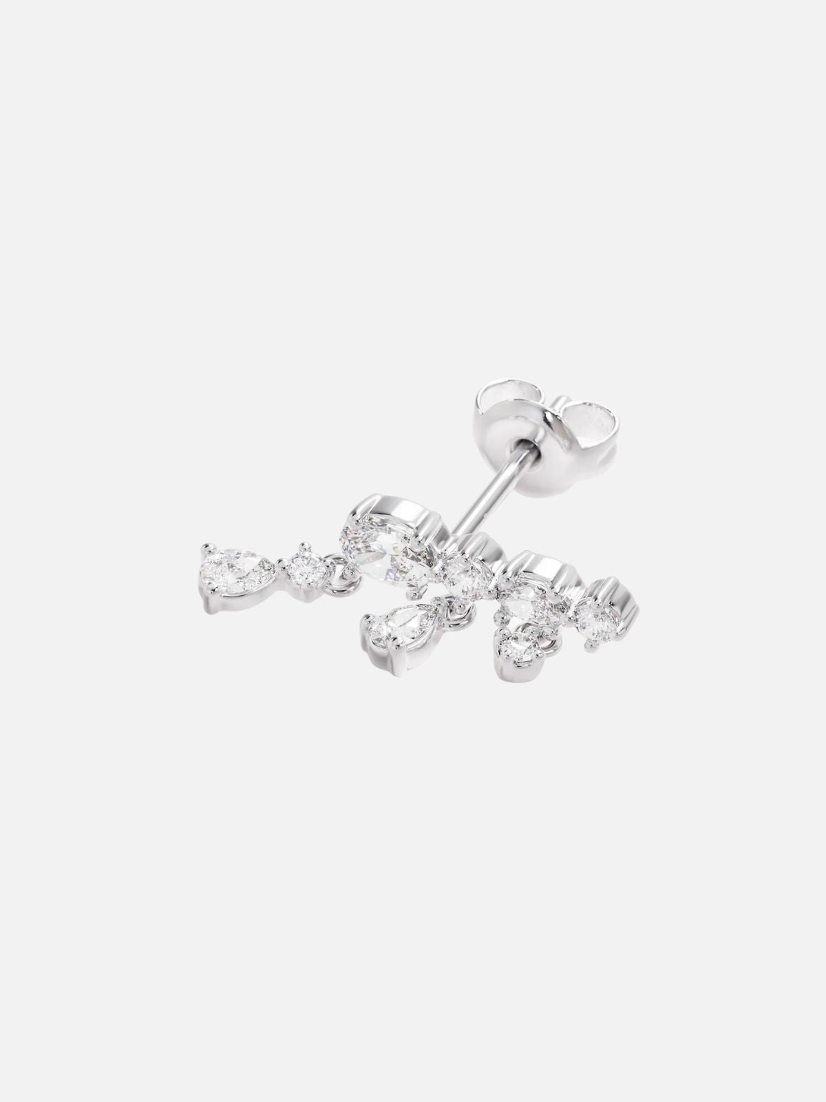 Cosmic Whisper Ear Crawler - Sterling Silver