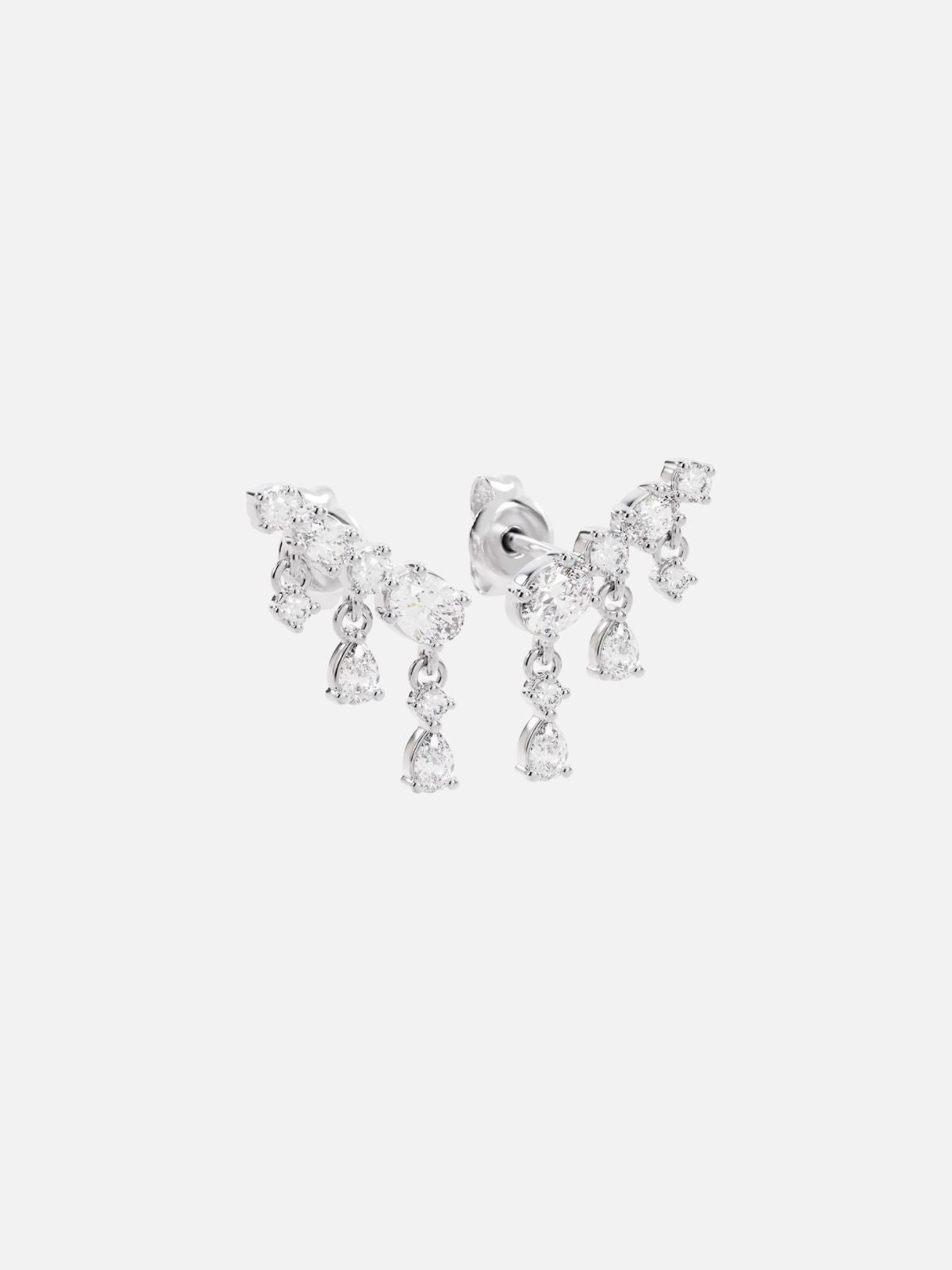 Cosmic Whisper Ear Crawler - Sterling Silver