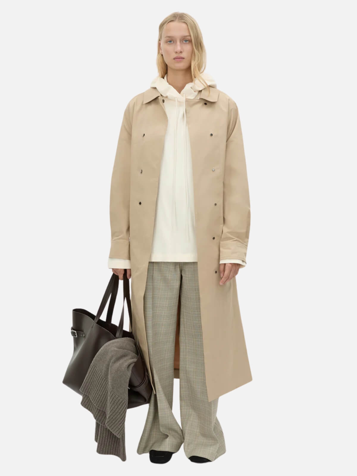 Mahdavi Trench - Tan