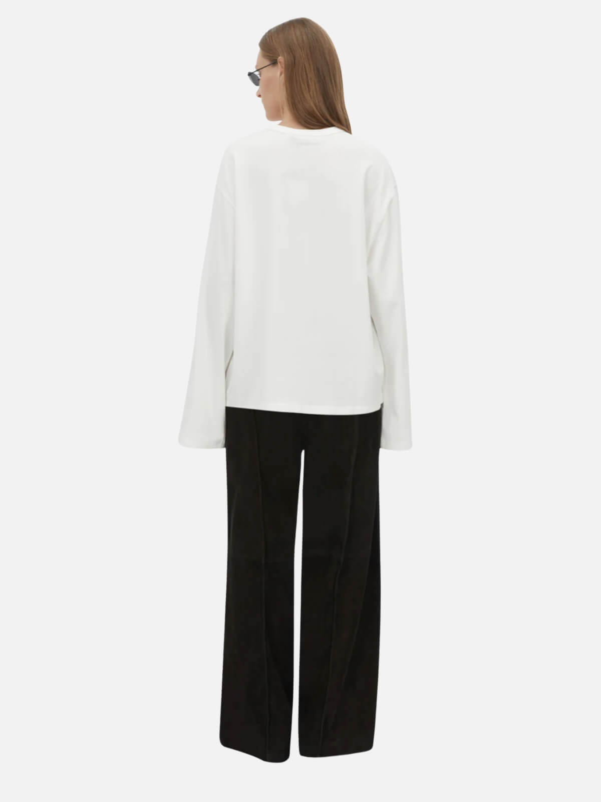 Peretti Long Sleeve Tee - White