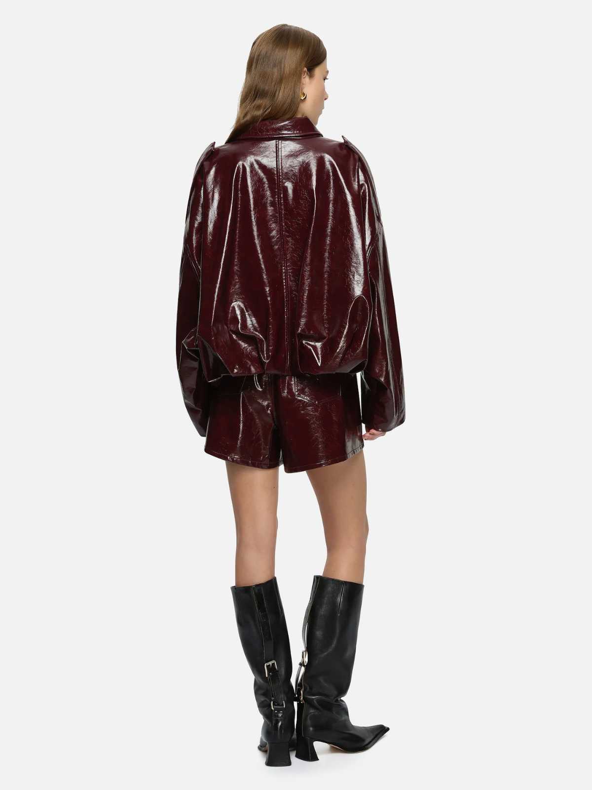 Rita Shorts - Burgundy