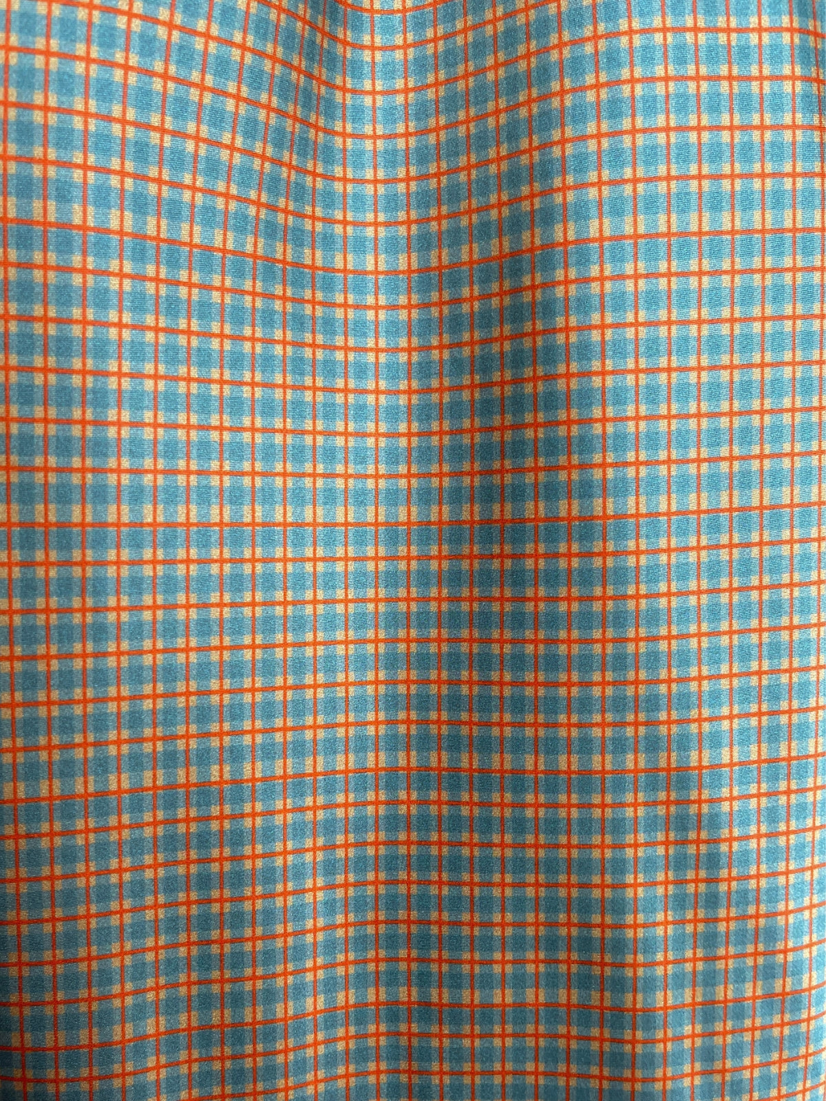 90s Slip Dress - Micro Plaid