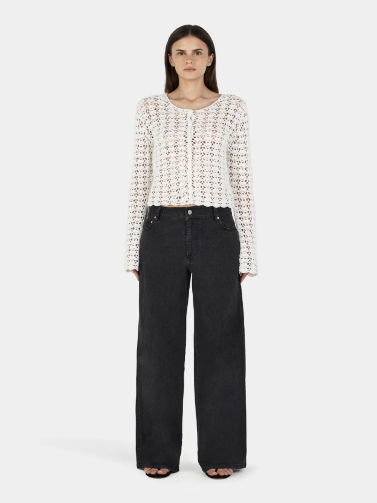 Monfries Chambray Pants - Charcoal Chambray