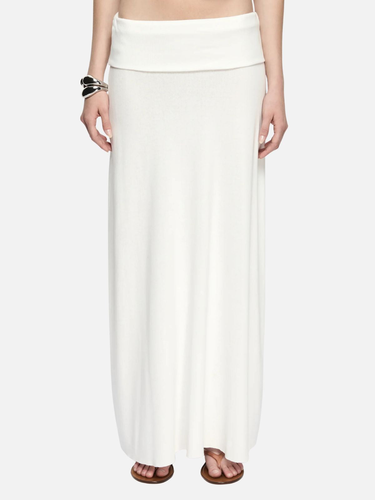 Xenna Maxi Skirt -Ivory