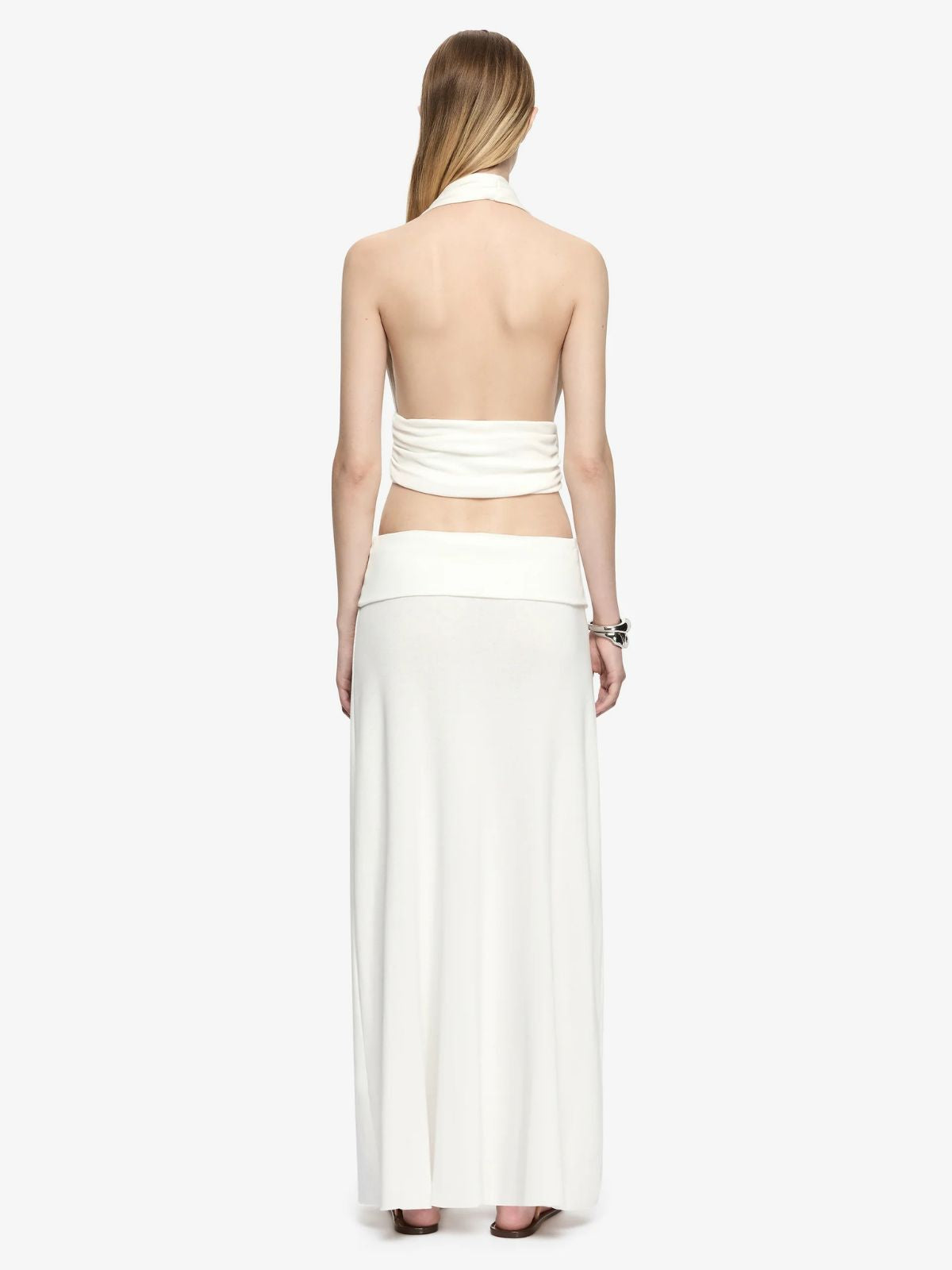 Xenna Maxi Skirt -Ivory