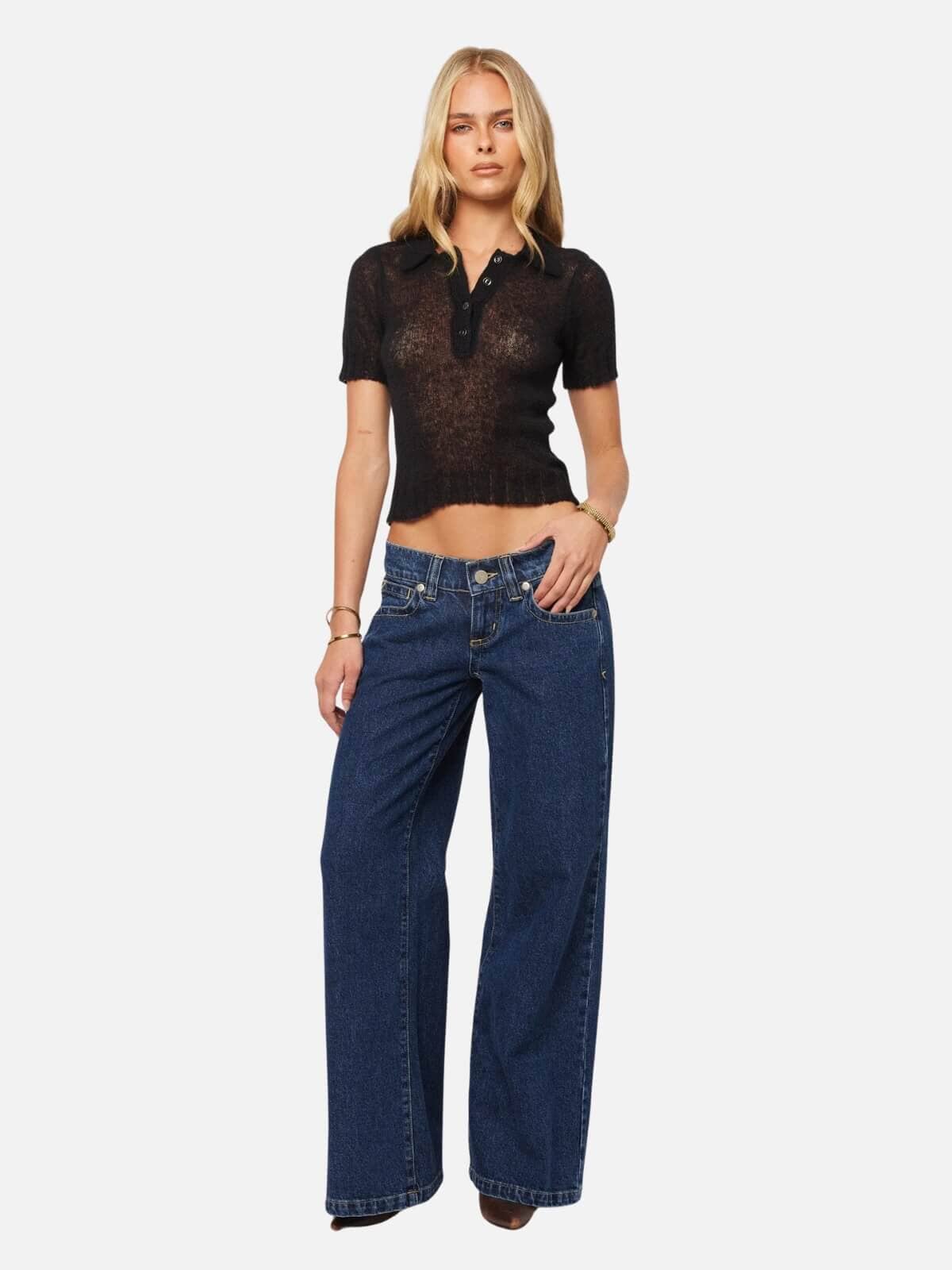 00 Super Low Wide - Tara Jeans Abrand