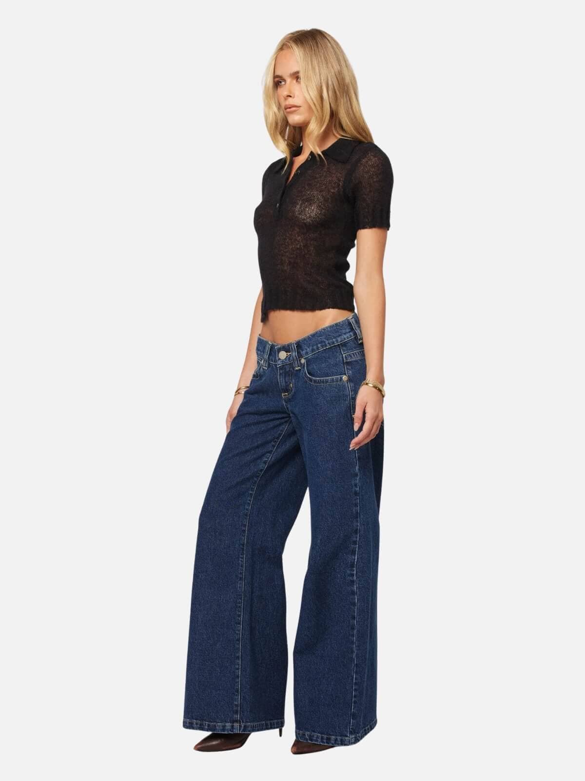 00 Super Low Wide - Tara Jeans Abrand