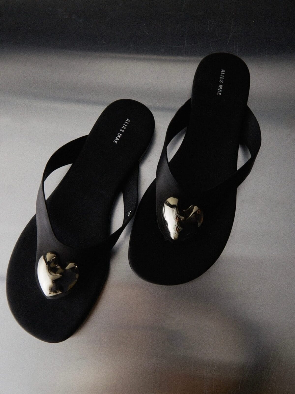 Heidi - Black Leather Shoes Alias Mae