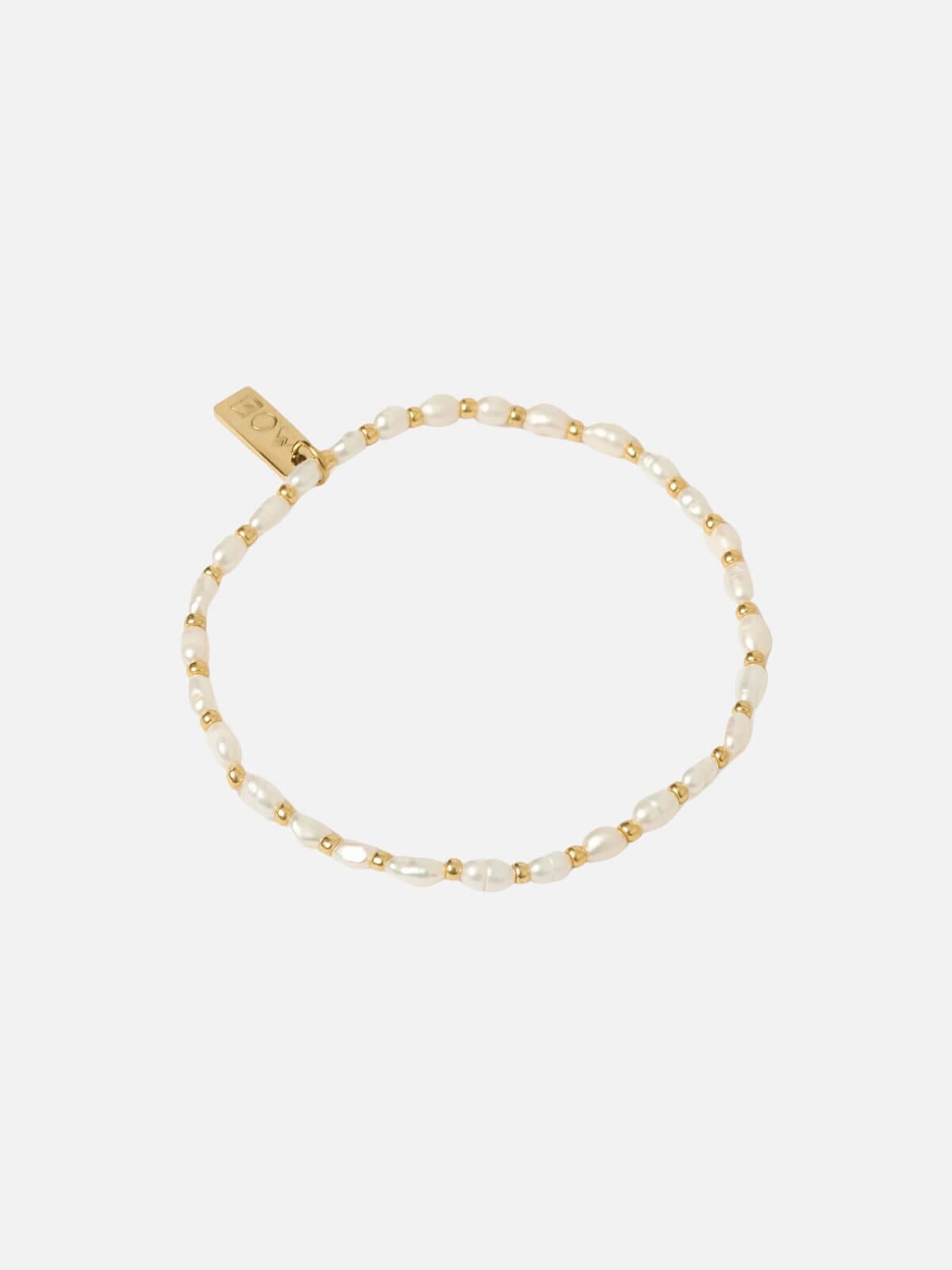 Amber Pearl and Gold Bracelet Bracelets Arms Of Eve