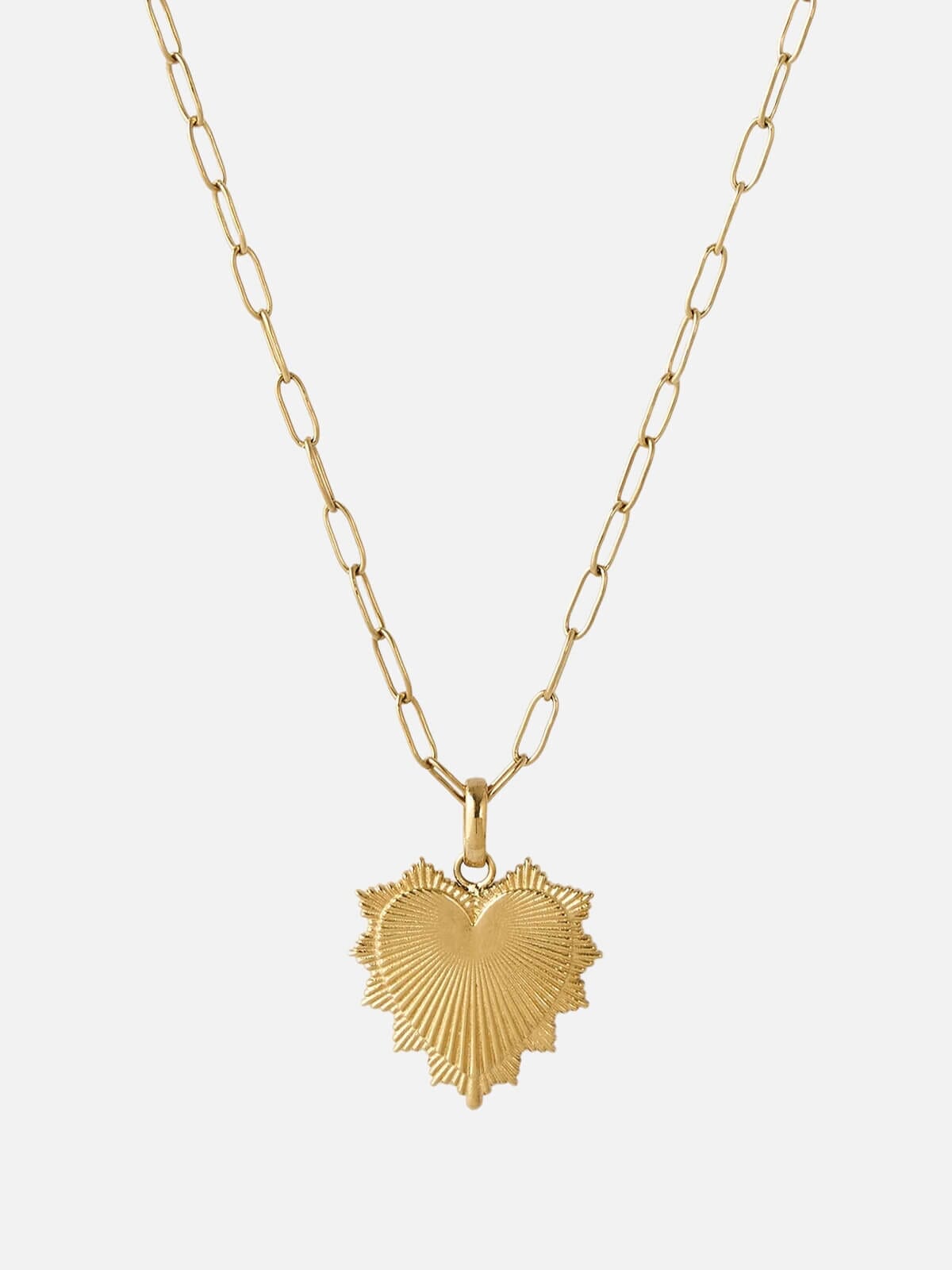 Queen of Hearts Necklace - Gold Necklaces Arms Of Eve