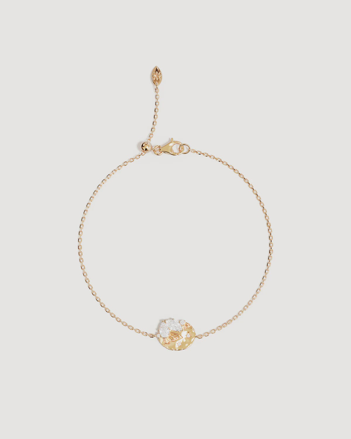 With Wings I Fly Bracelet - 18k Gold Vermeil