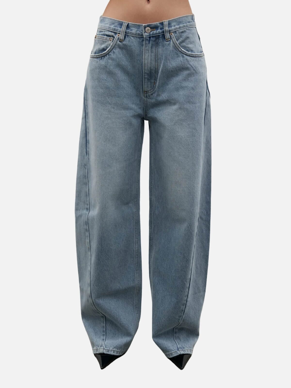 Brooklyn Barrel Leg Jean - Oakland Blue Jeans BAYSE