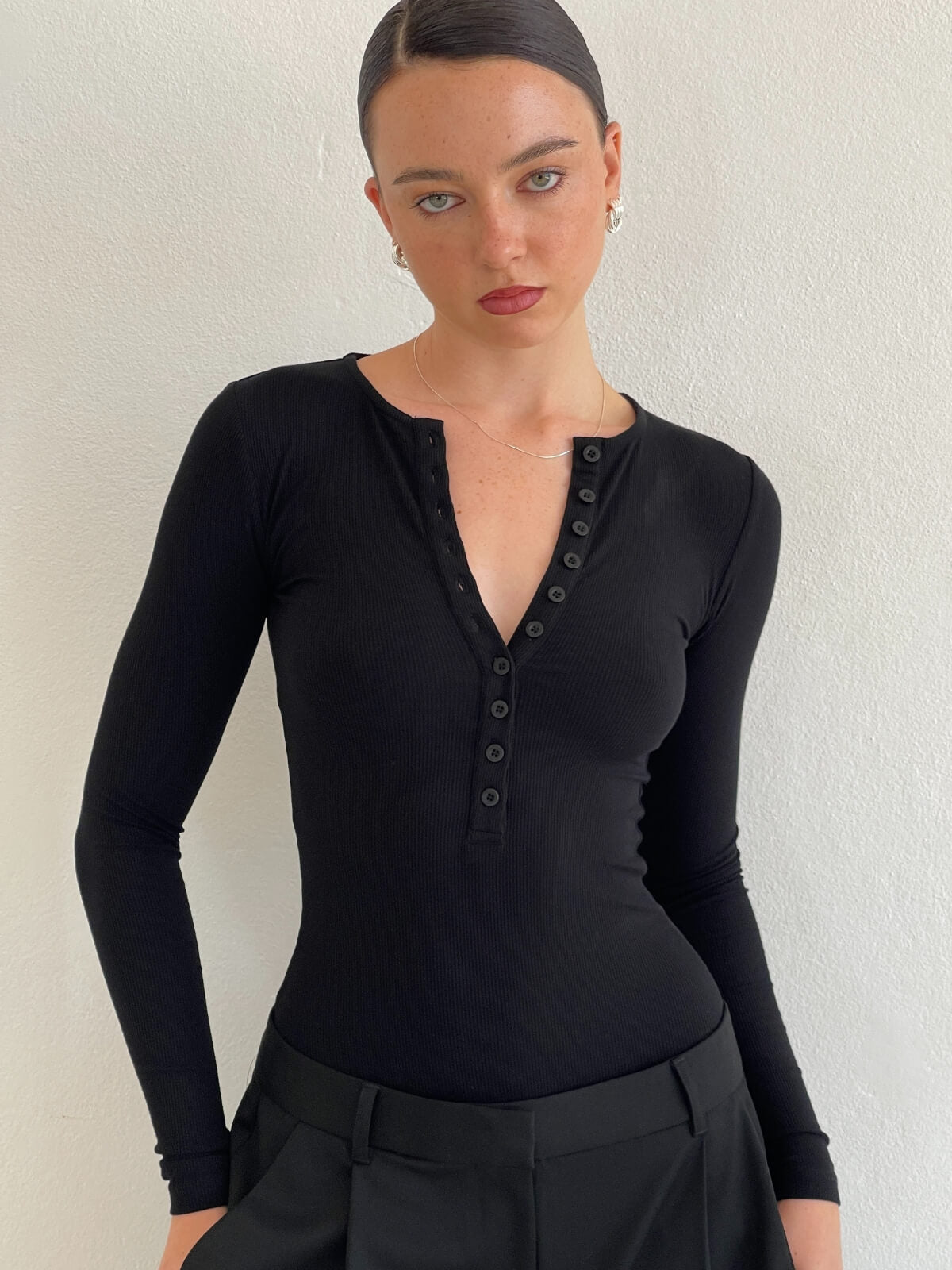 Lara Bodysuit - Black