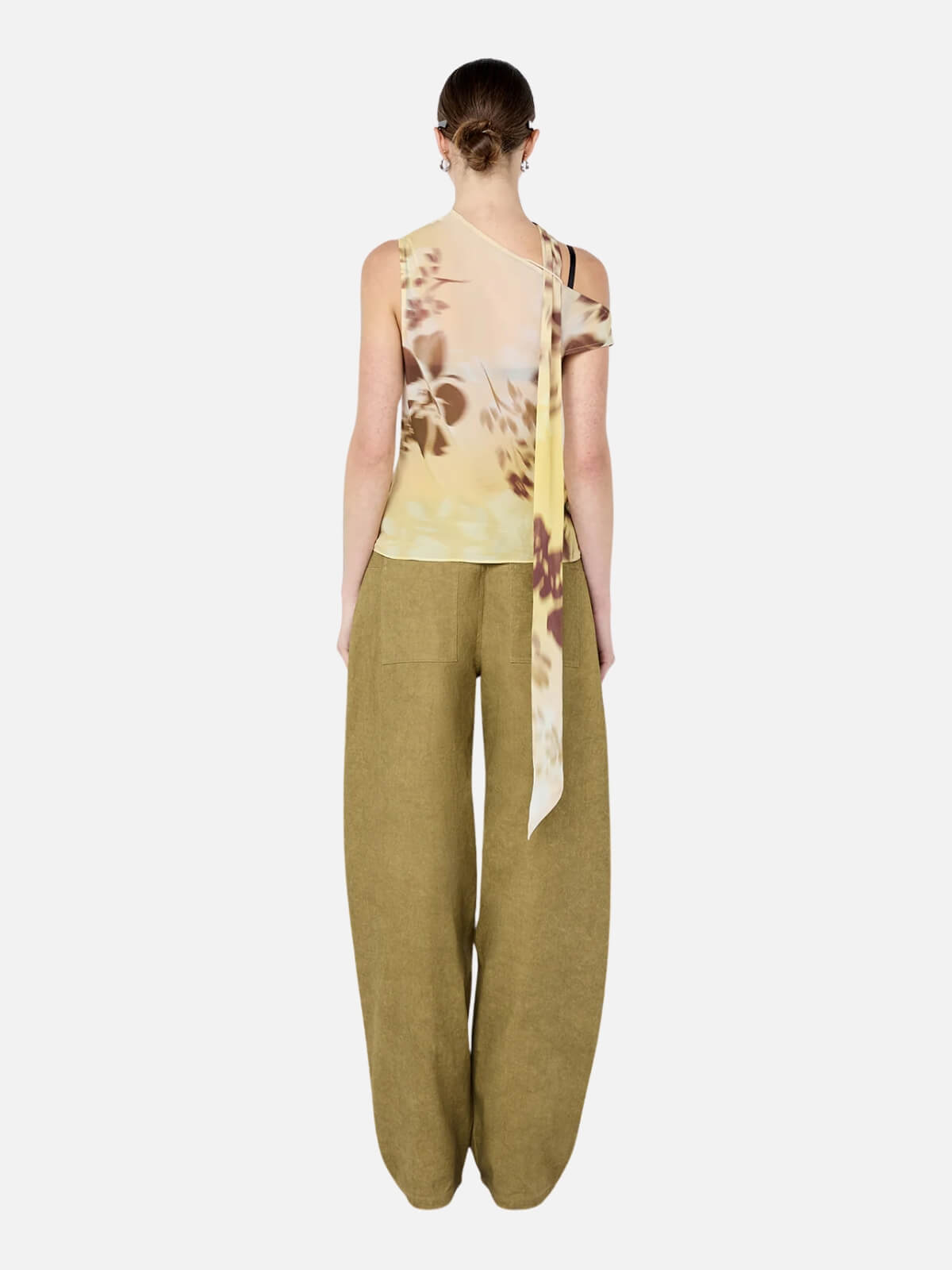 Blaise Scarf Top - Palmera Floral