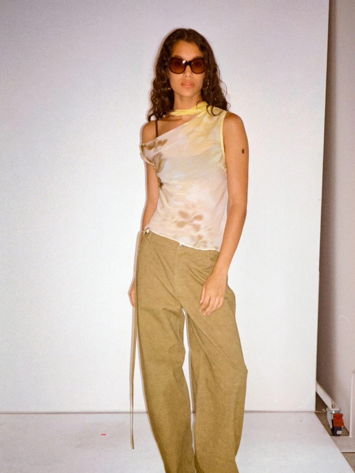 Blaise Scarf Top - Palmera Floral