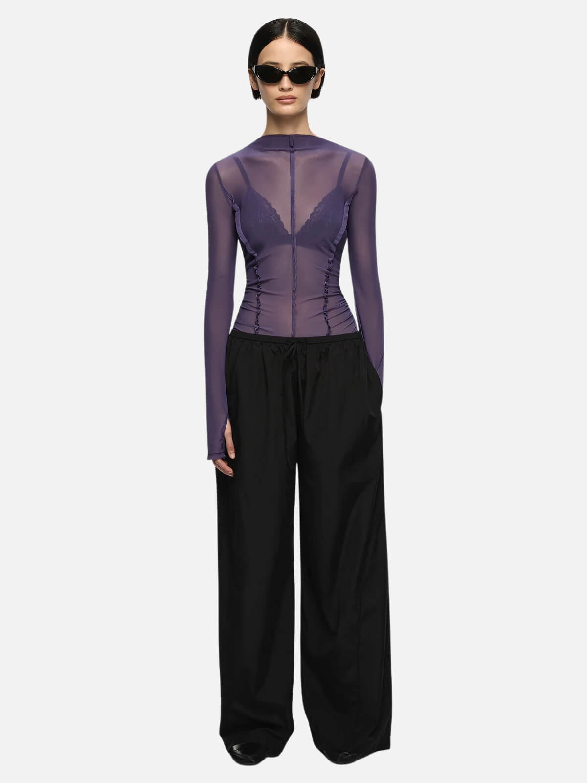 Delila L/S Top - Amethyst