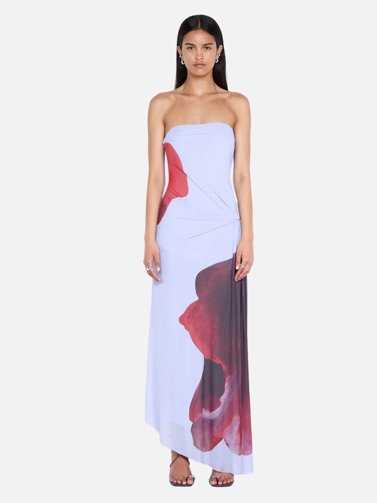 Georgiana Strapless Maxi Dress - Bloom Floral