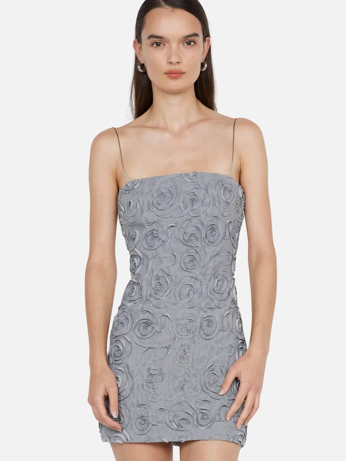 Lotty Mini Dress - Grey Dresses & Jumpsuits Bec + Bridge