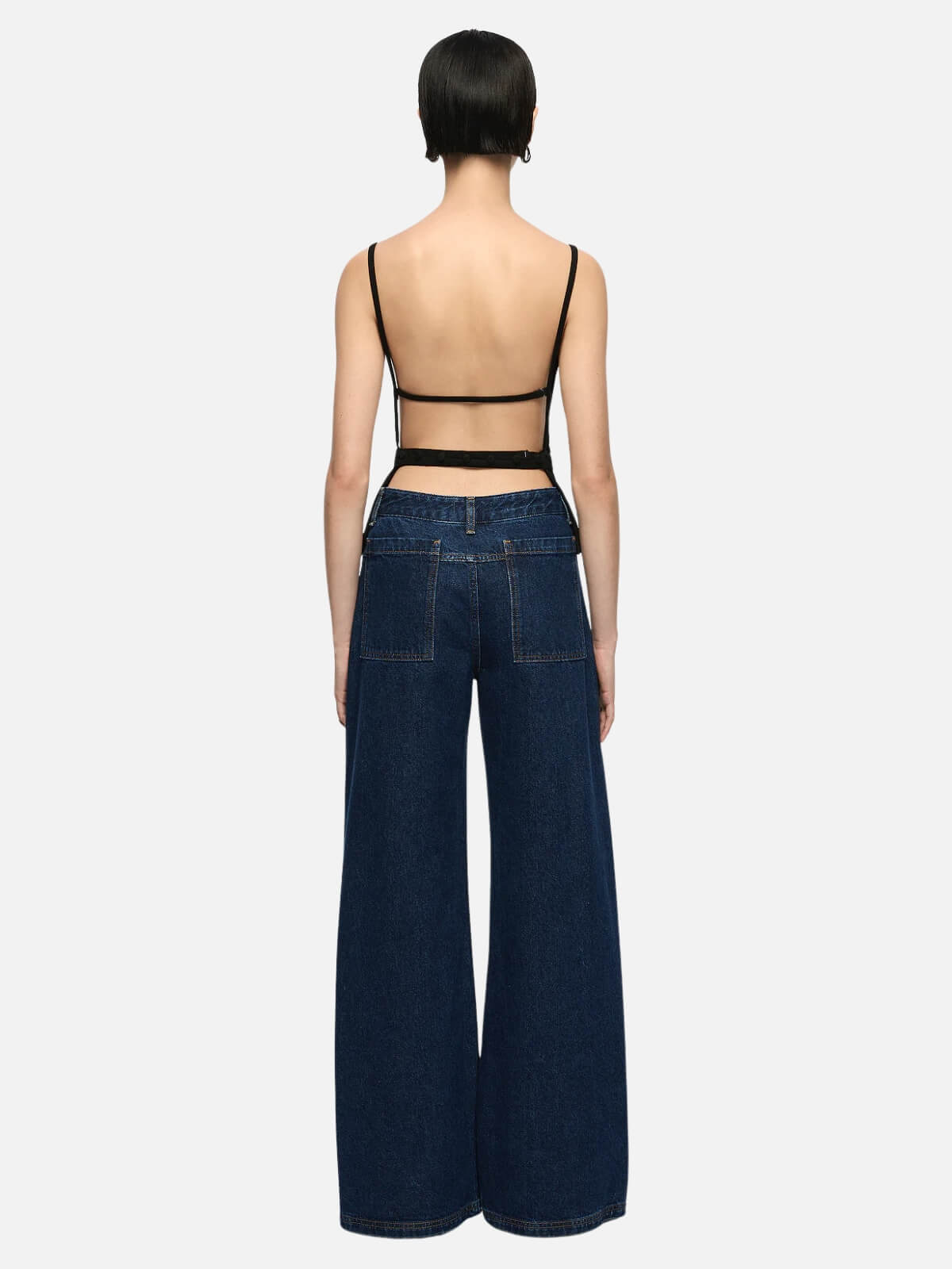 Mor Backless Top - Black