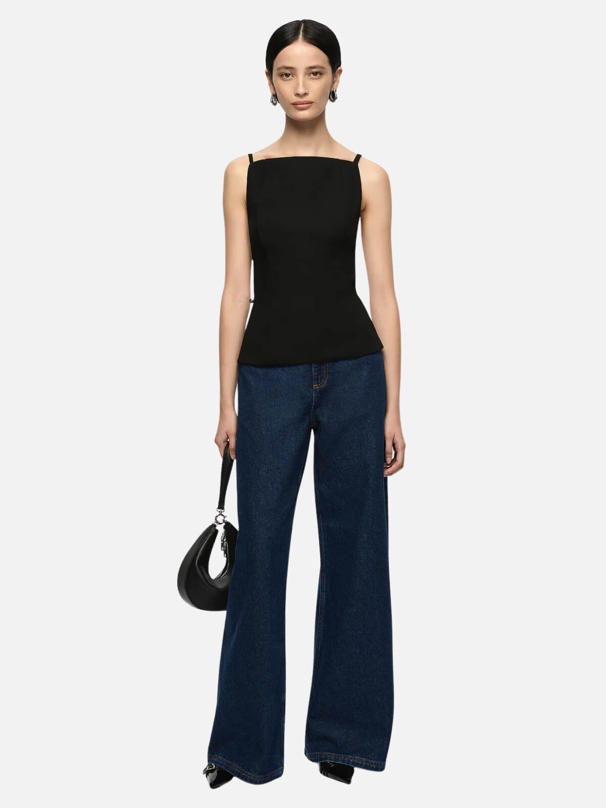 Mor Backless Top - Black