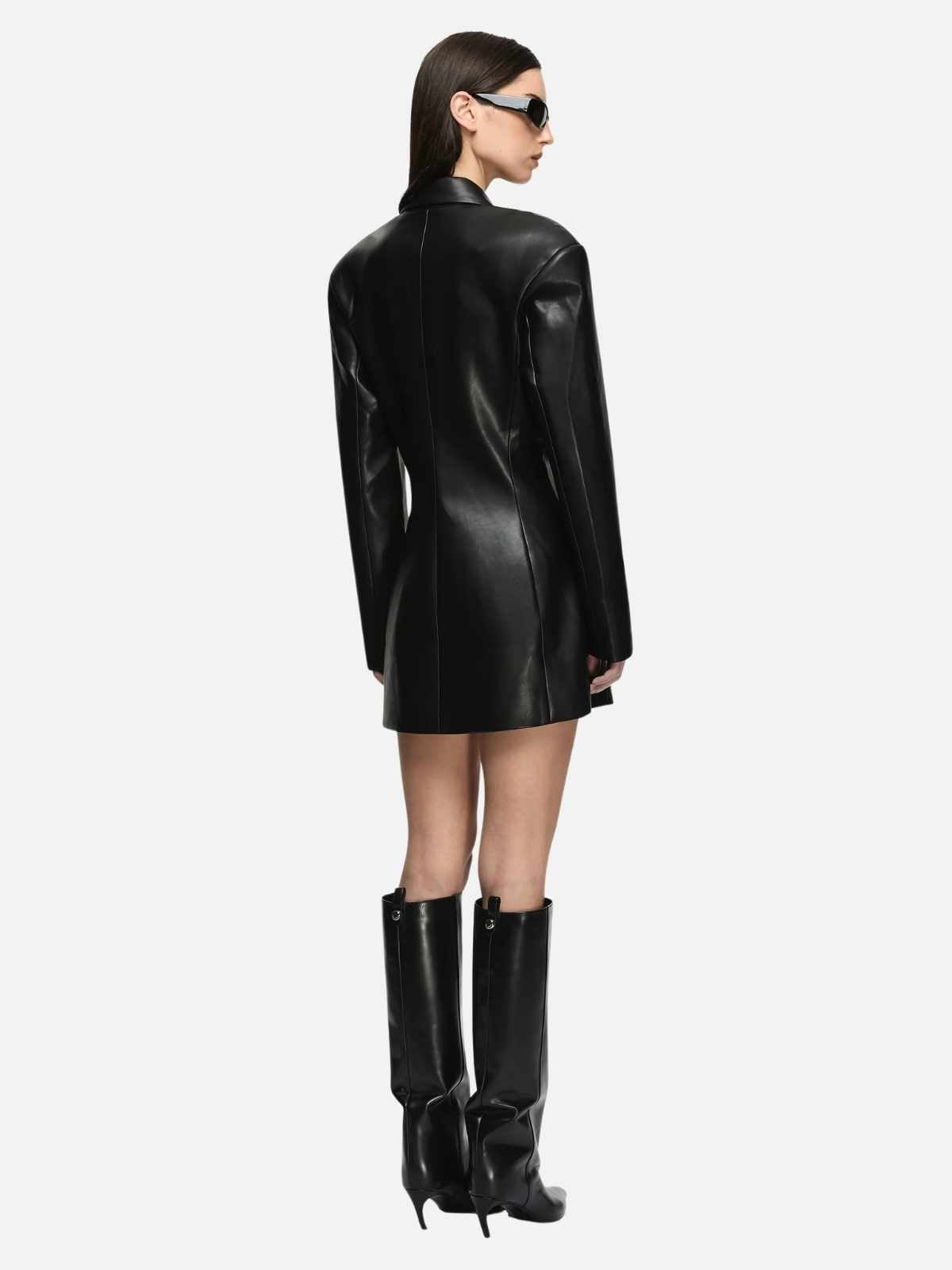 Saphira Blazer Mini Dress - Black