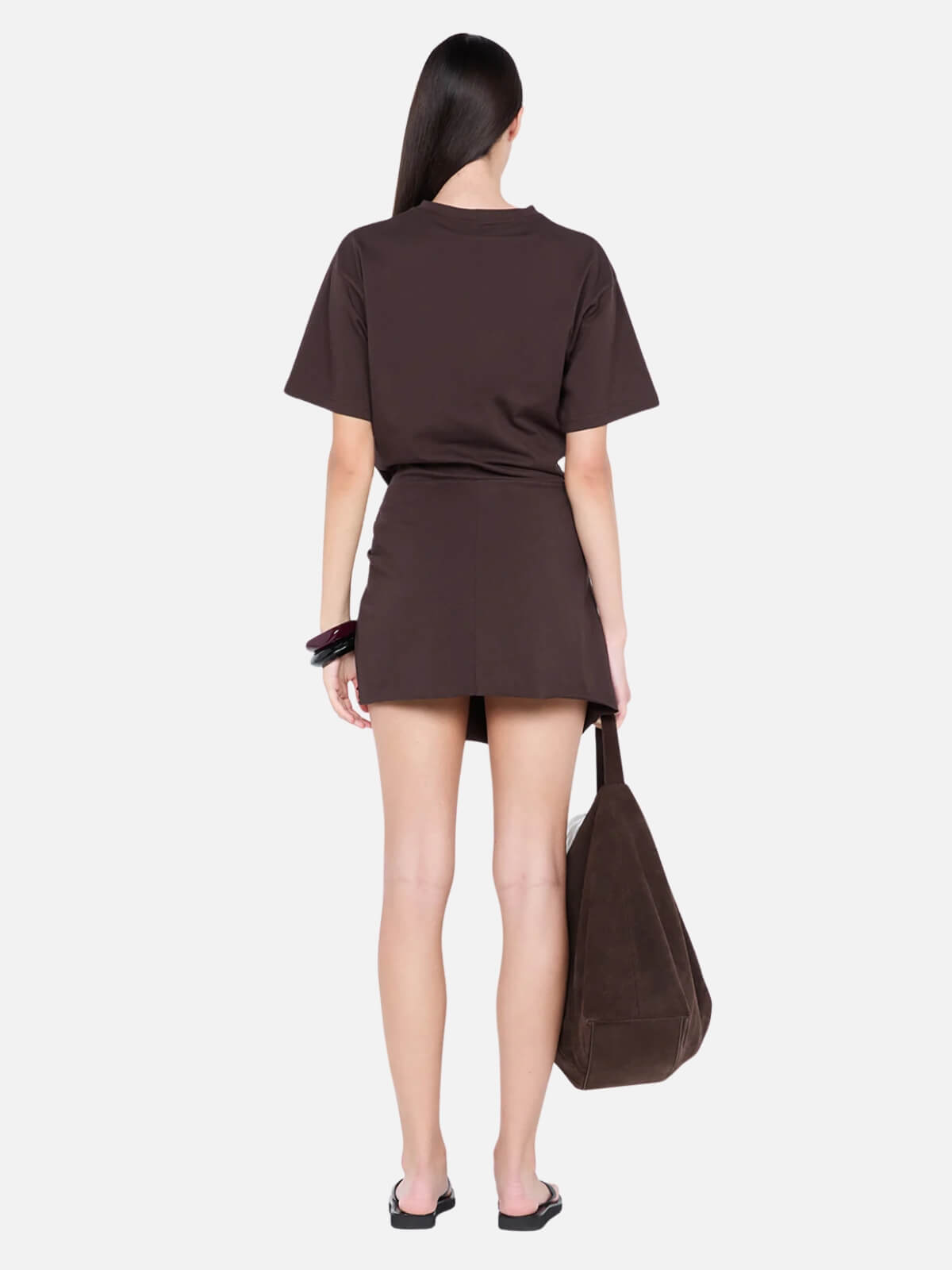 Simi Mini Dress - Dark Chocolate