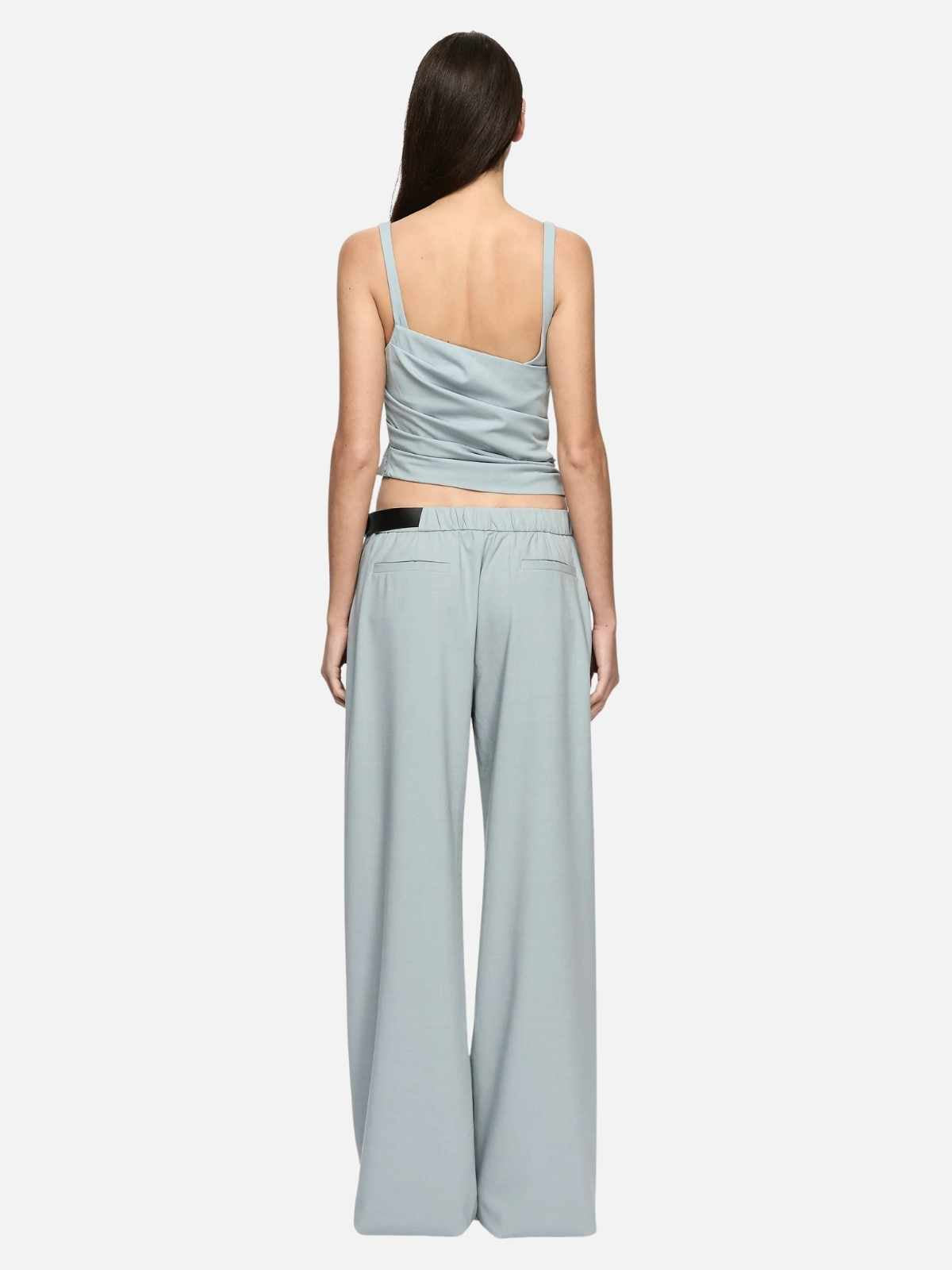 Selina Asym Top - Stone Blue