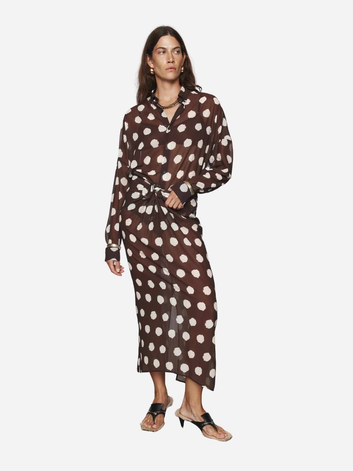 Linnea Skirt - Brown