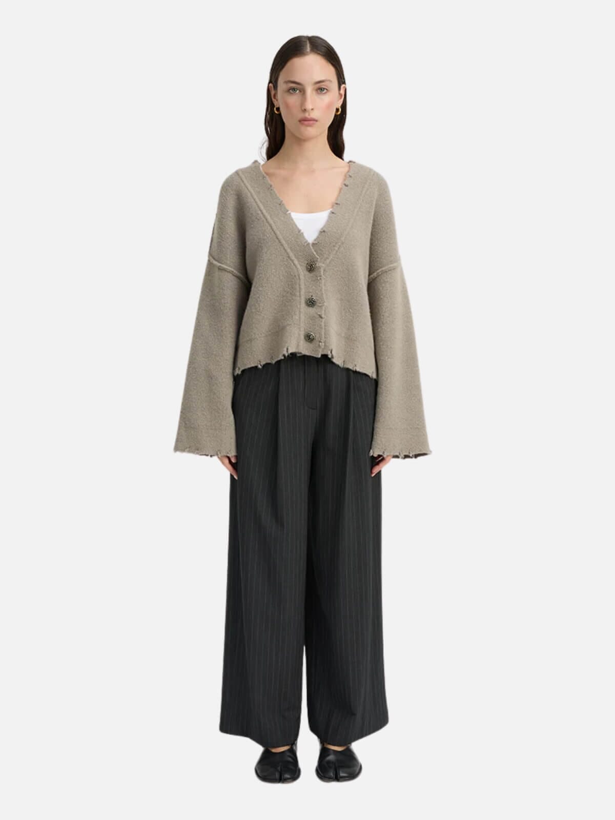 Pepa Cardigan - Grey Jumpers & Knitwear BLANCA