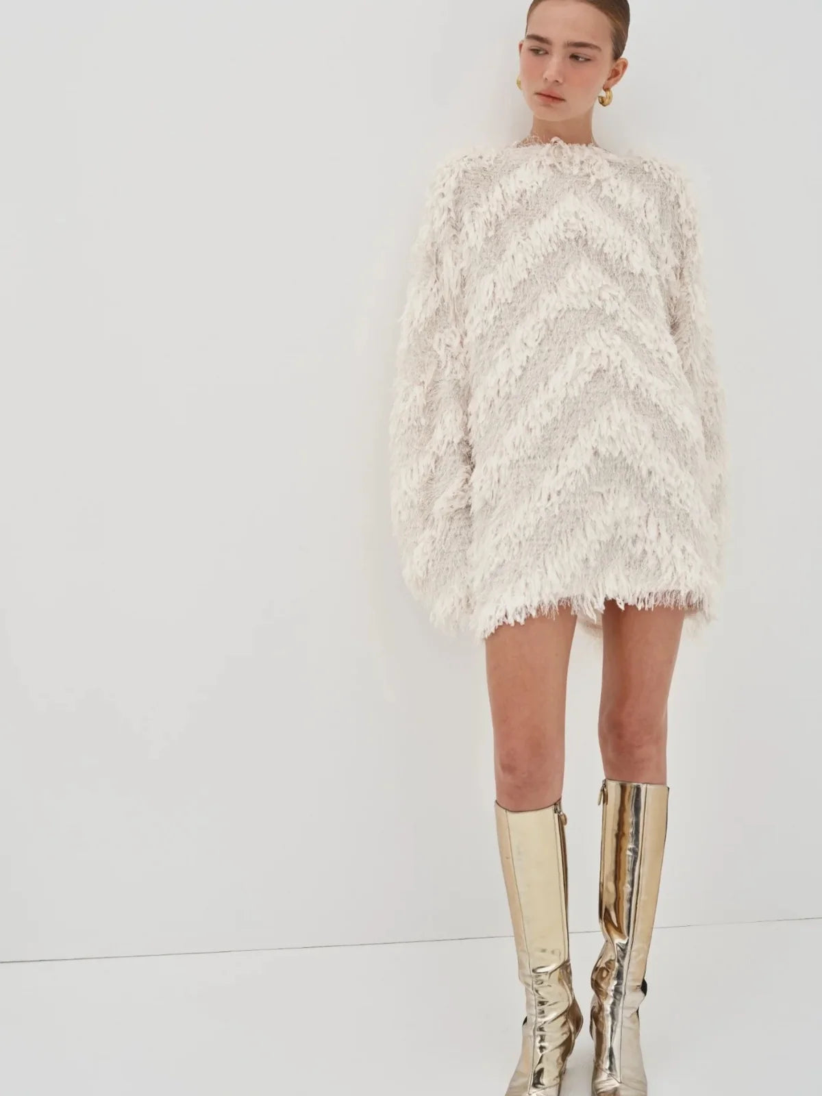Raffy Dress - Ivory