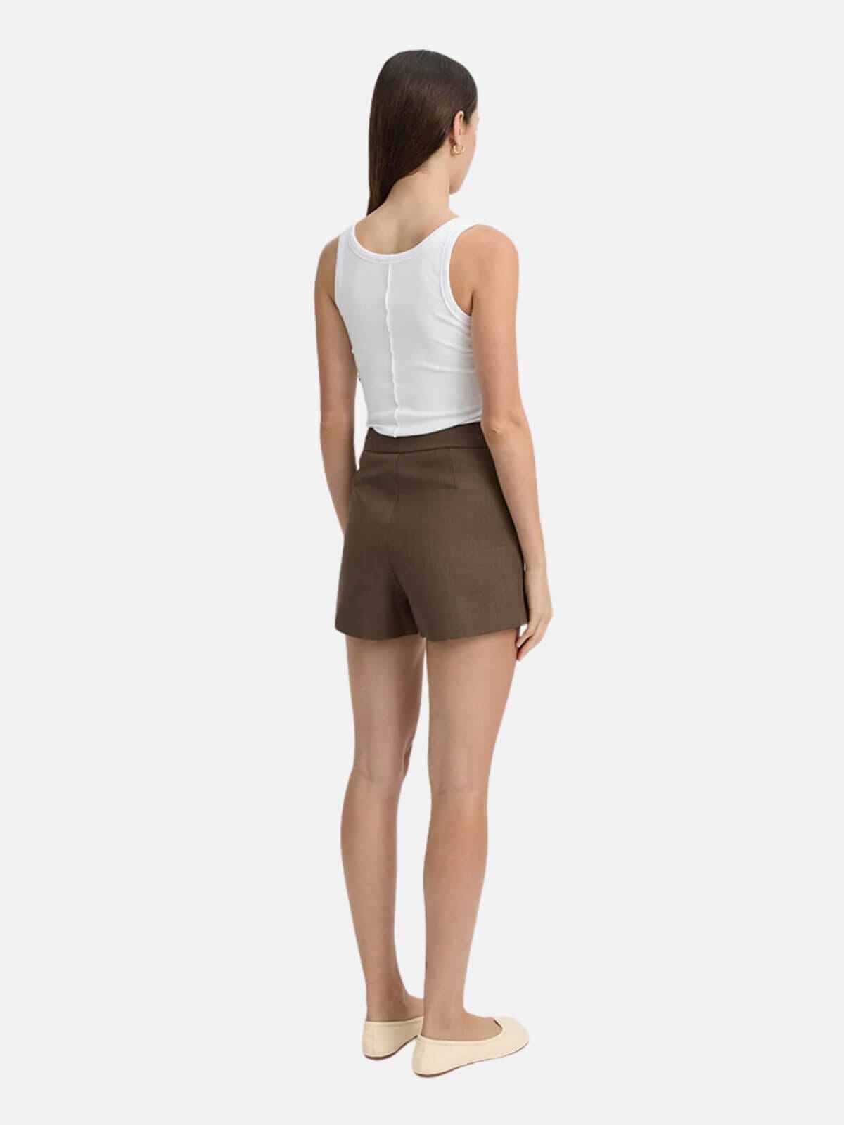 Samantha Skort - Coffee Skirts BLANCA