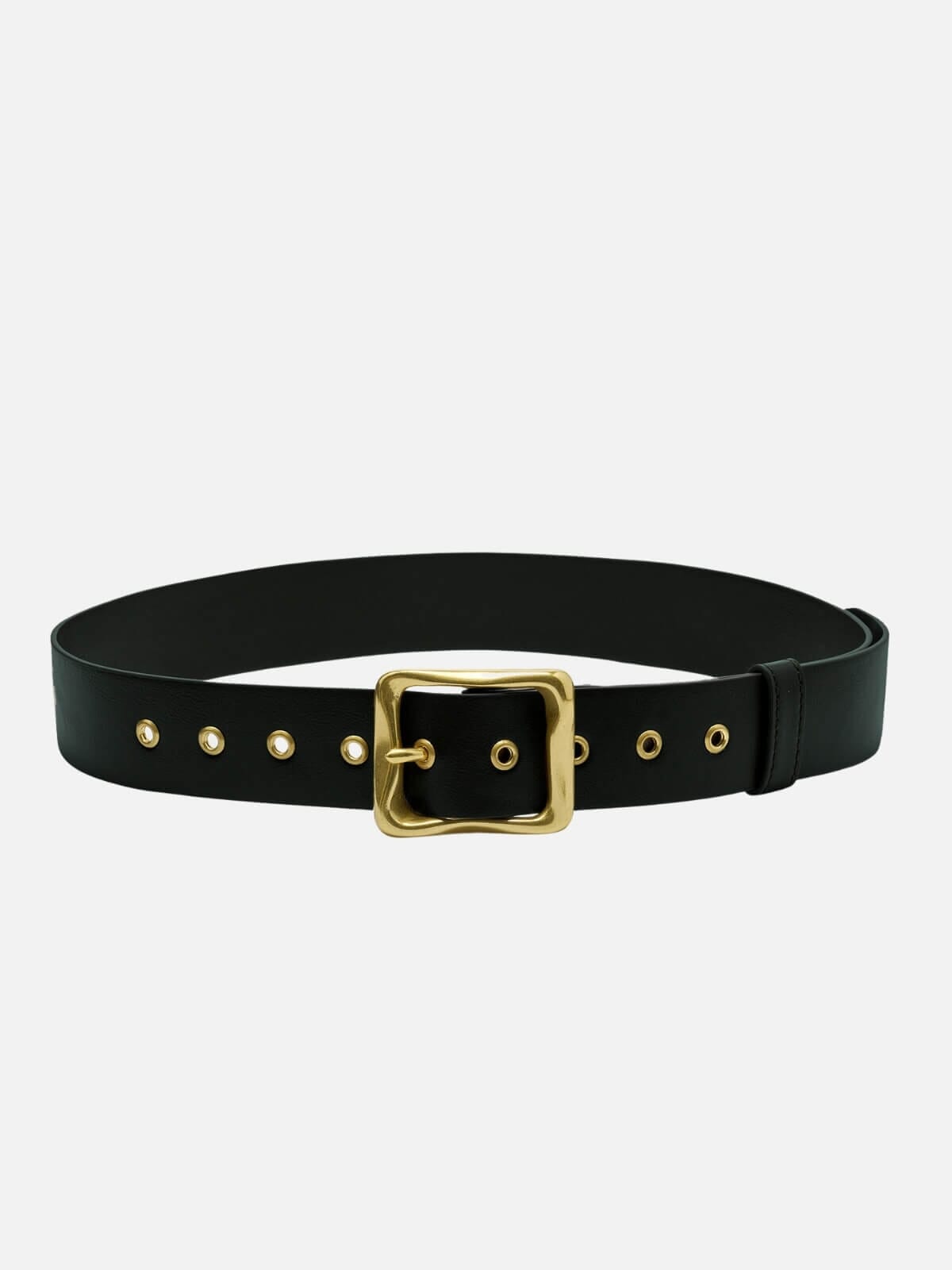 Brie Leon | Everyday Buckle Belt - Black | Perlu