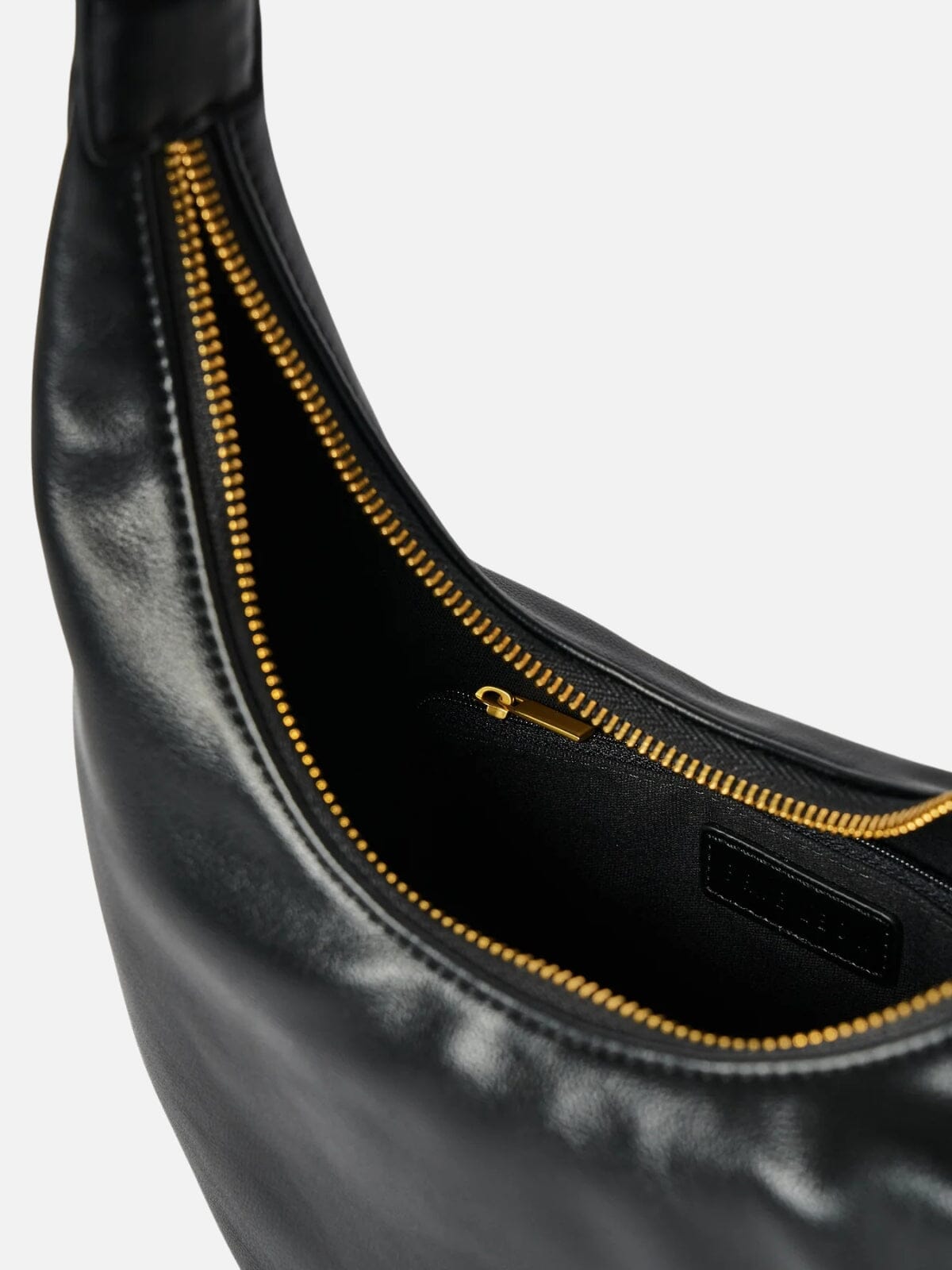 Everyday Croissant Bag - Black Bags & Purses Brie Leon