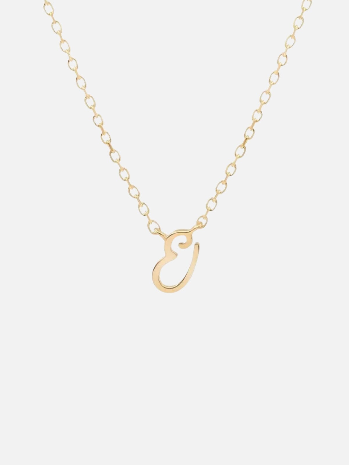 14K Gold Love Letter Necklace Necklaces By Charlotte