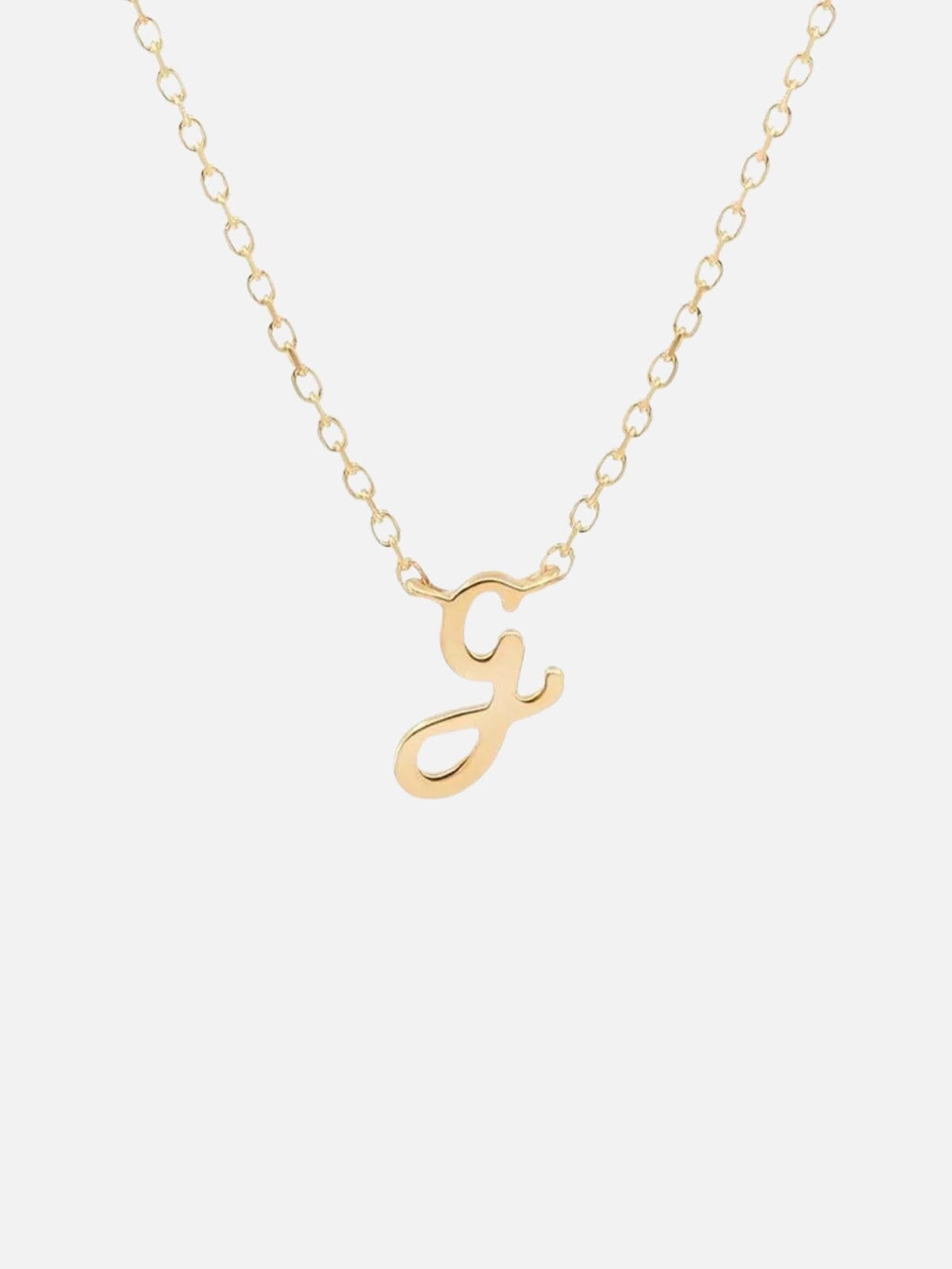 14K Gold Love Letter Necklace Necklaces By Charlotte