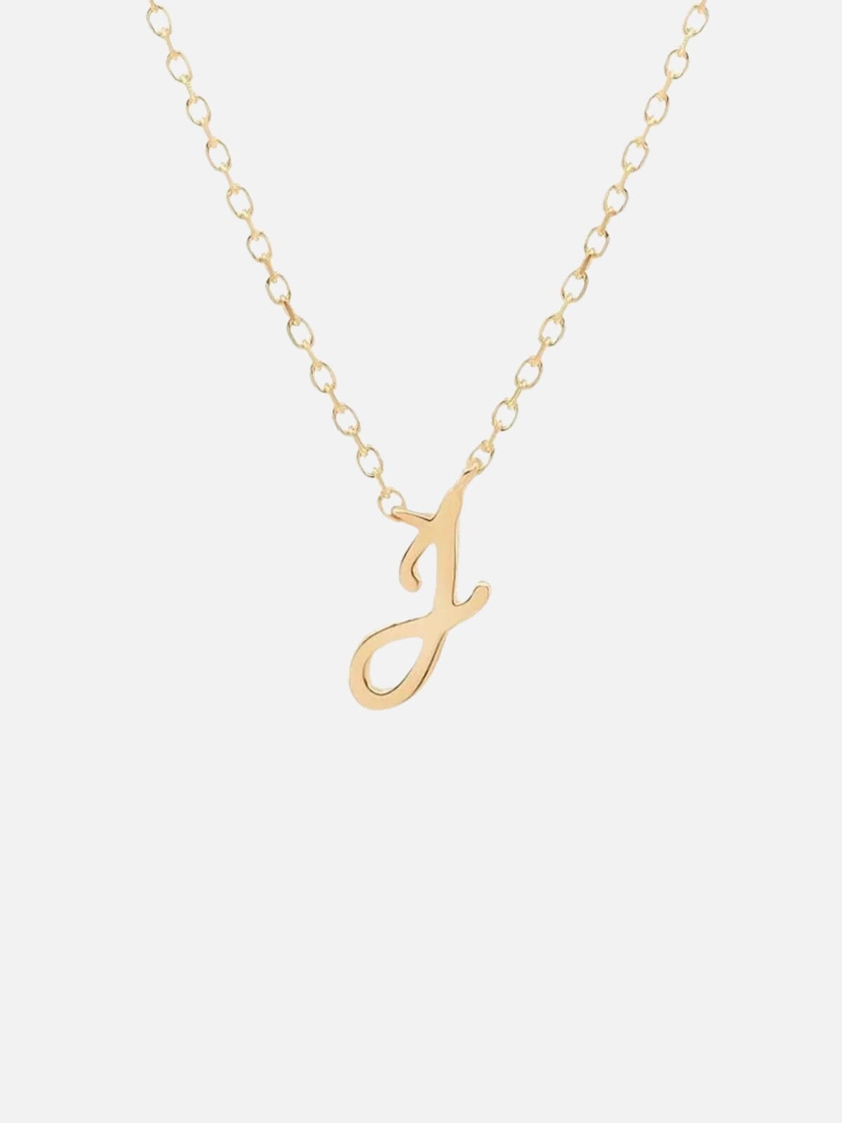 14K Gold Love Letter Necklace Necklaces By Charlotte