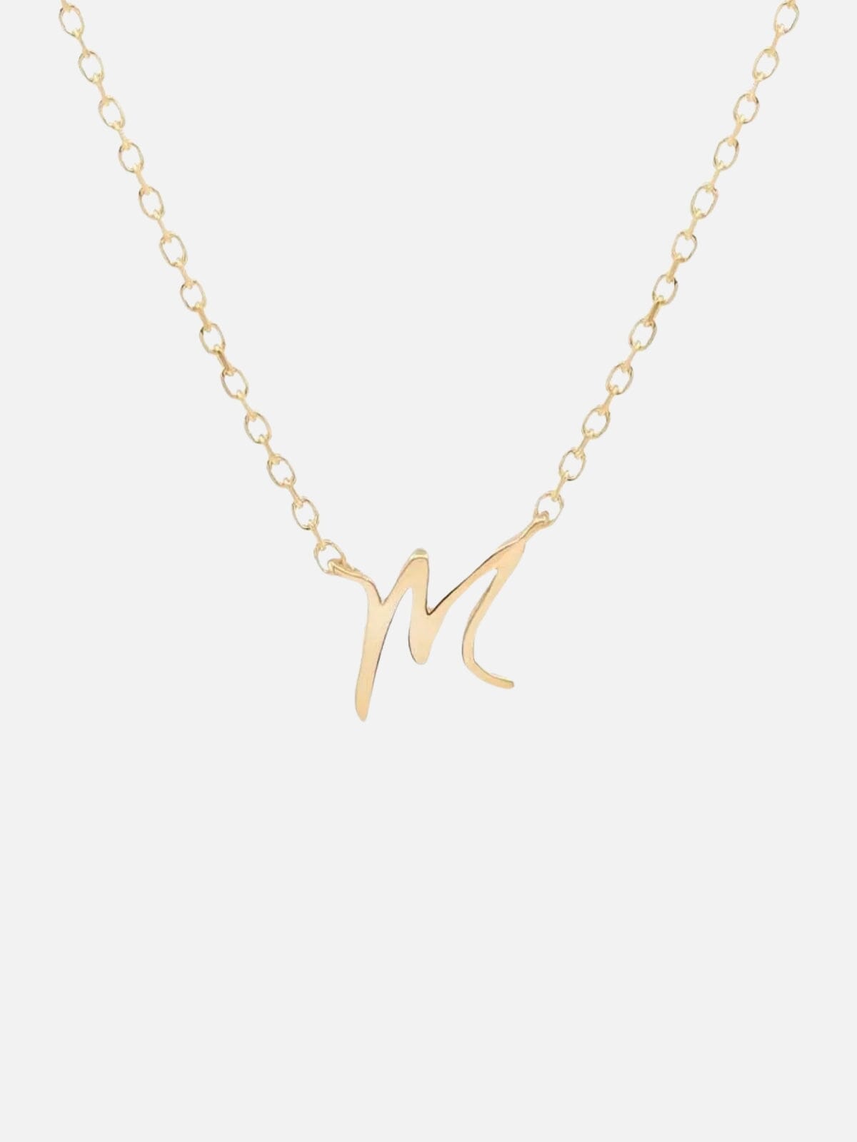 14K Gold Love Letter Necklace Necklaces By Charlotte
