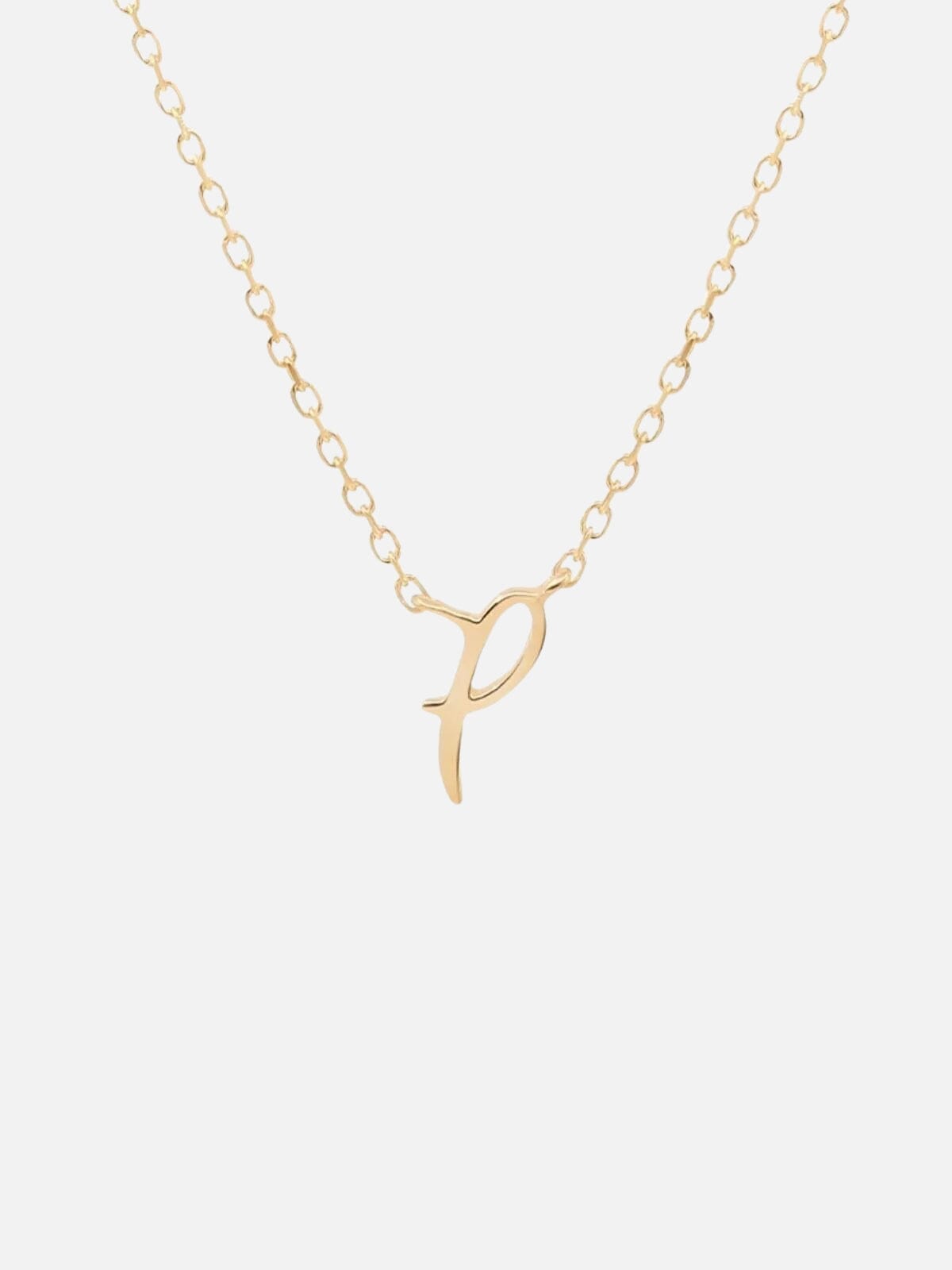 14K Gold Love Letter Necklace Necklaces By Charlotte