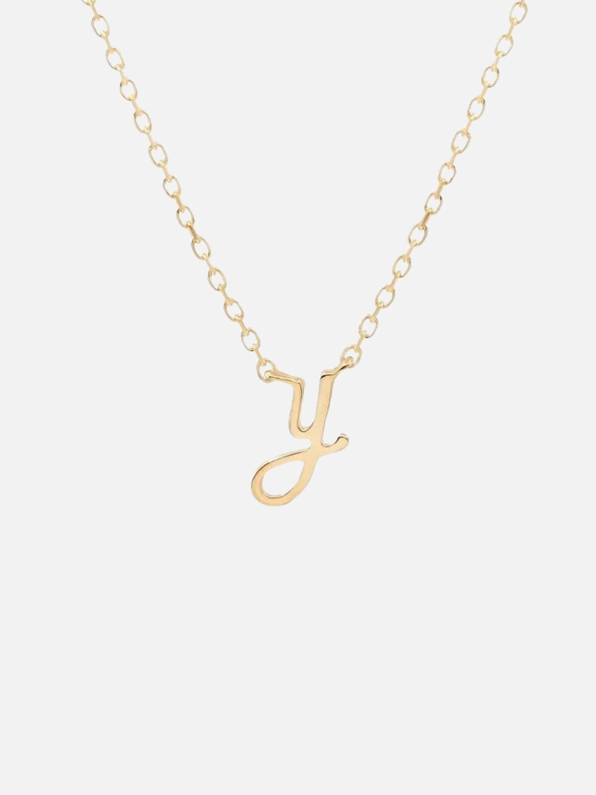 14K Gold Love Letter Necklace Necklaces By Charlotte