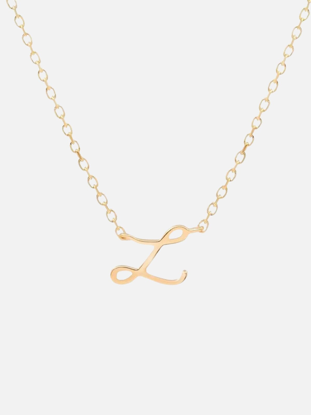 By Charlotte | 14kt Gold Love Letter Necklace | Perlu