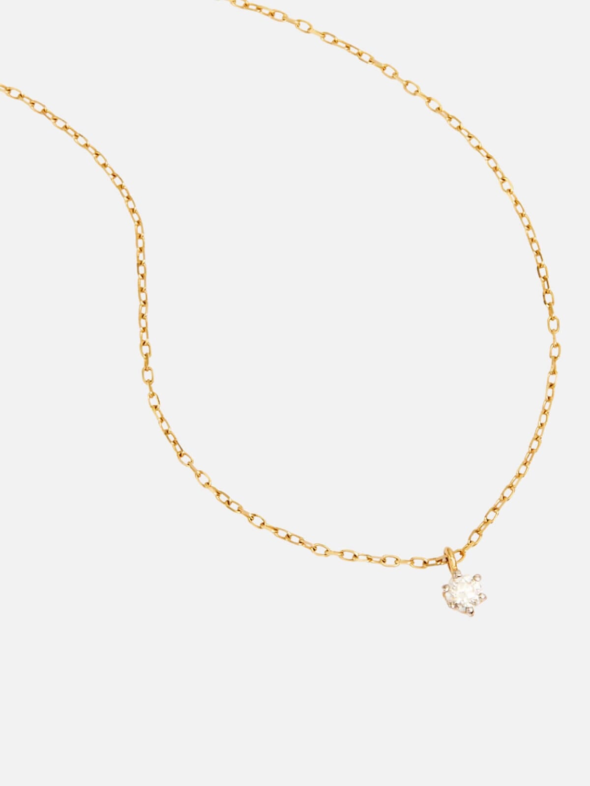14K Gold Sweet Droplet Diamond Necklace Accessories By Charlotte