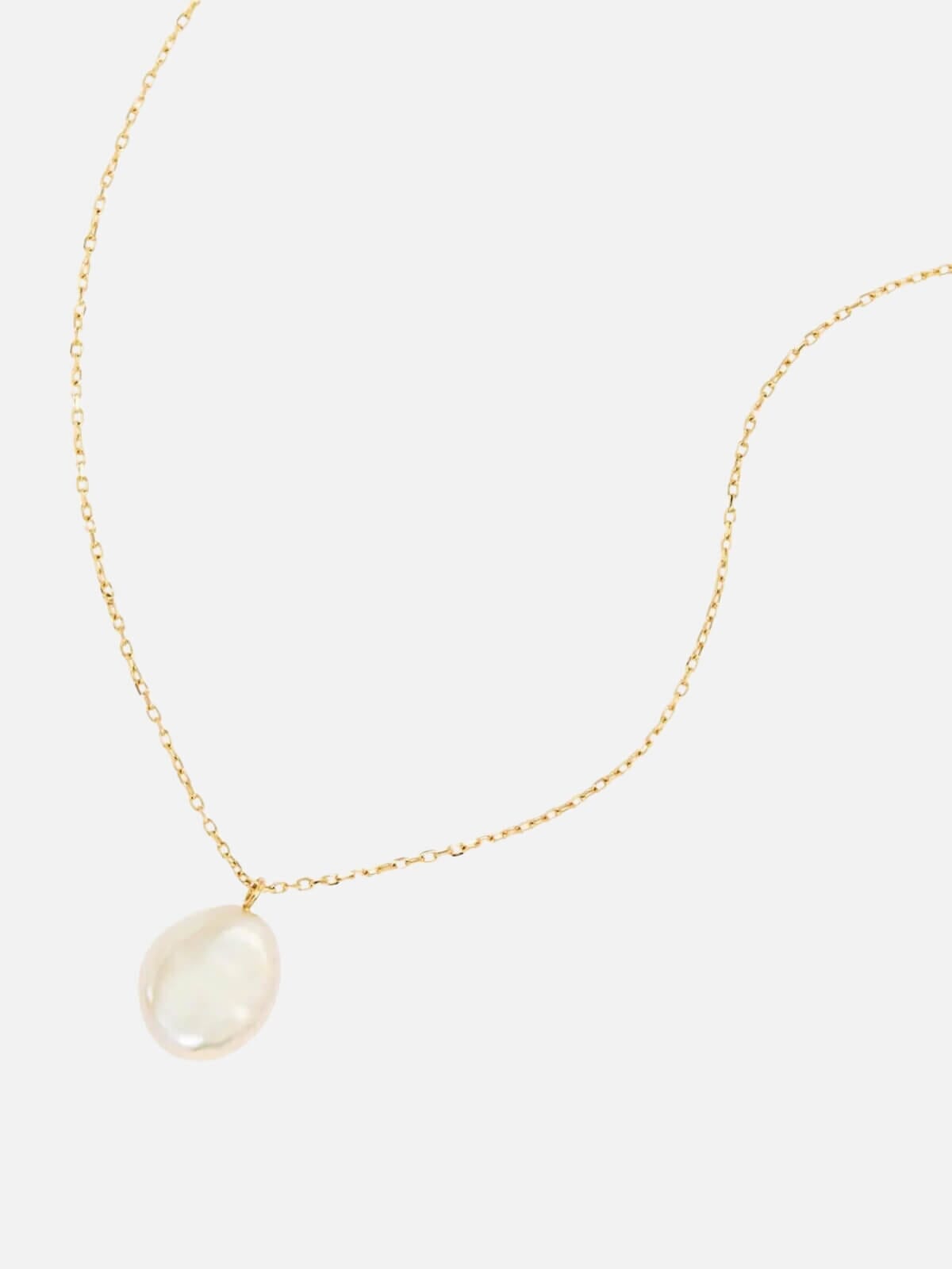 By Charlotte | 14k Gold Tranquillity necklace | Perlu