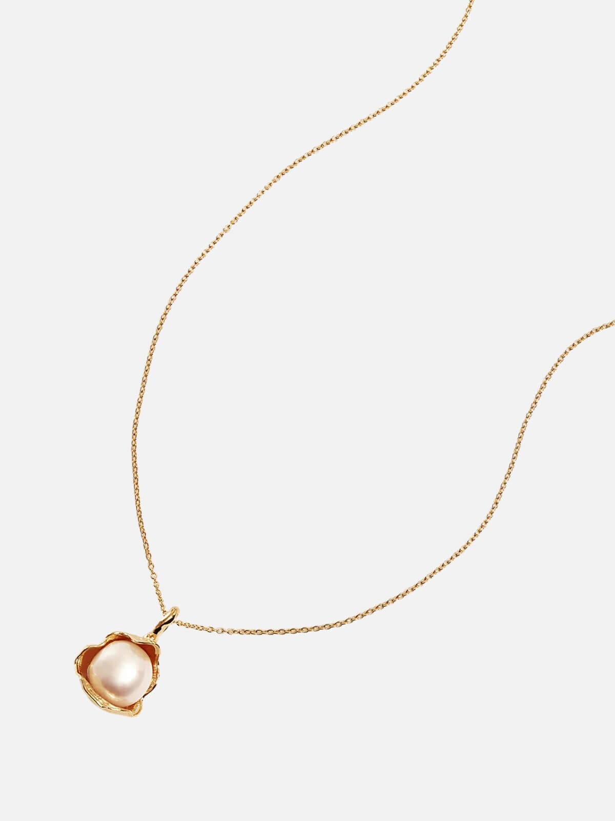 18K Gold A Place to Dream Pearl Necklace Earrings By Charlotte