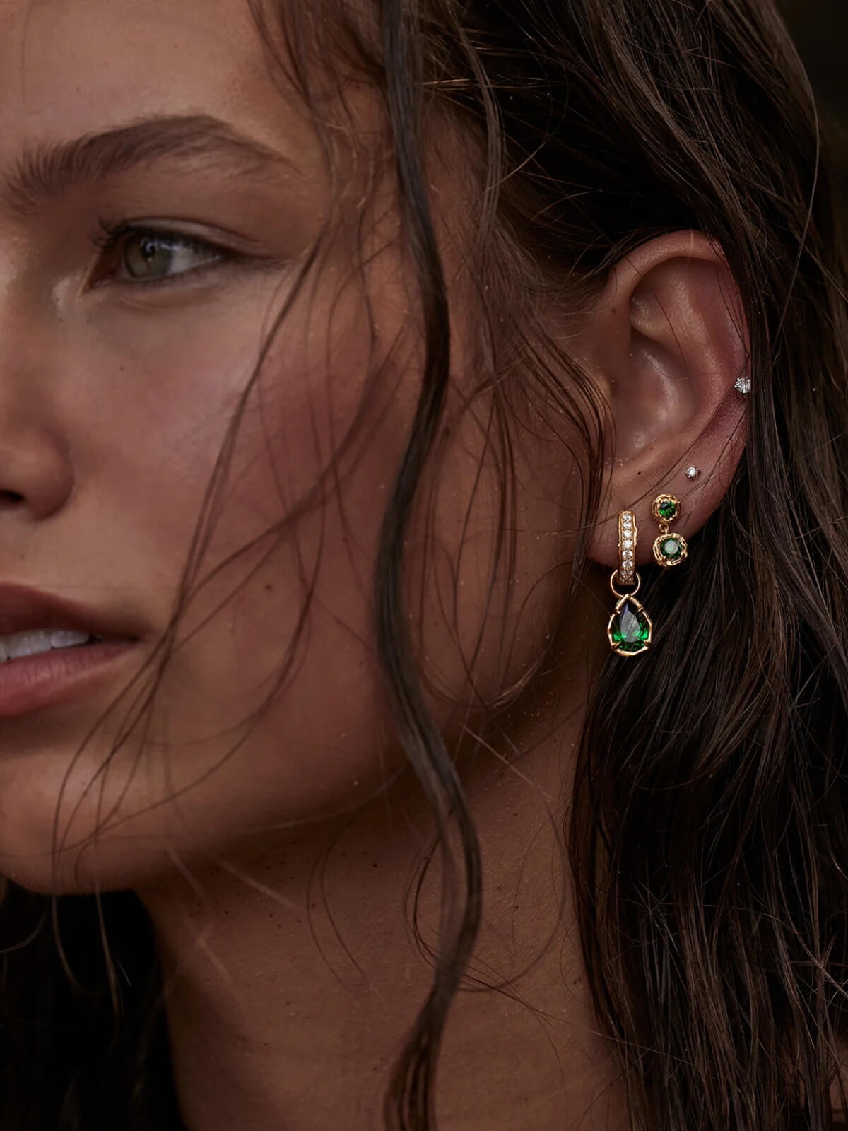 18k Gold Vermeil Depth of You Drop Earrings