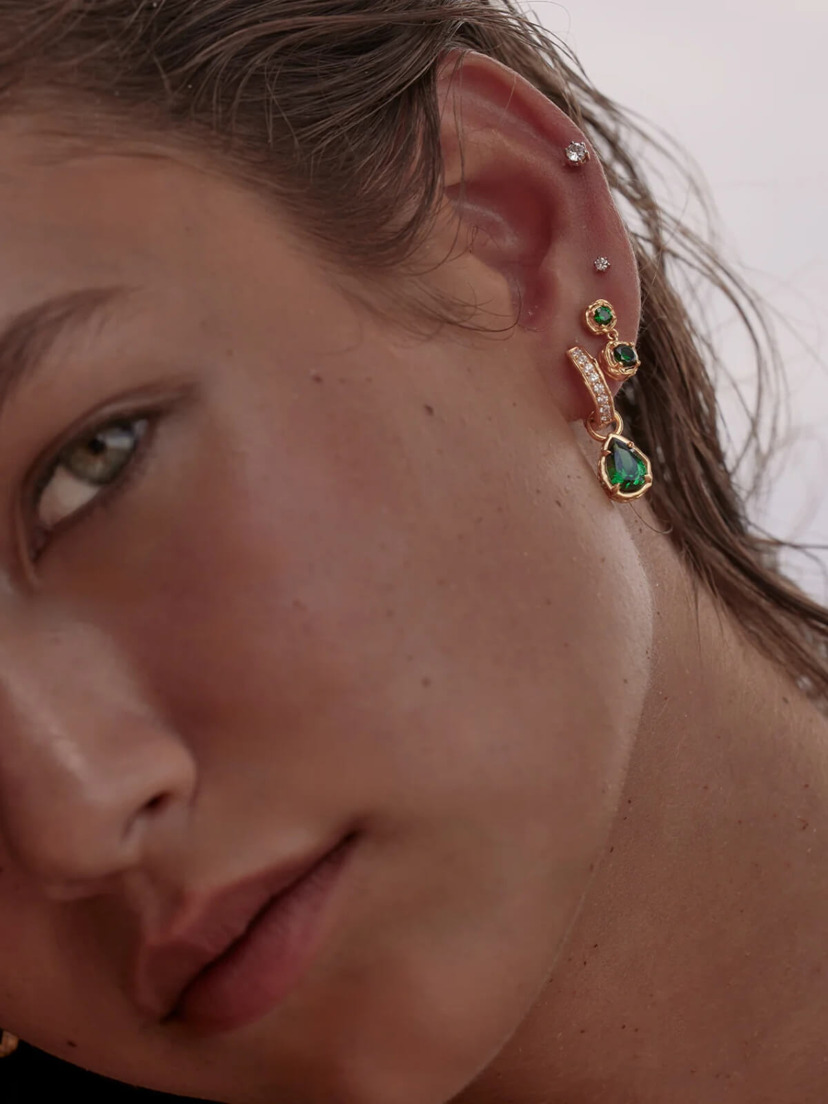 18k Gold Vermeil Depth of You Drop Earrings