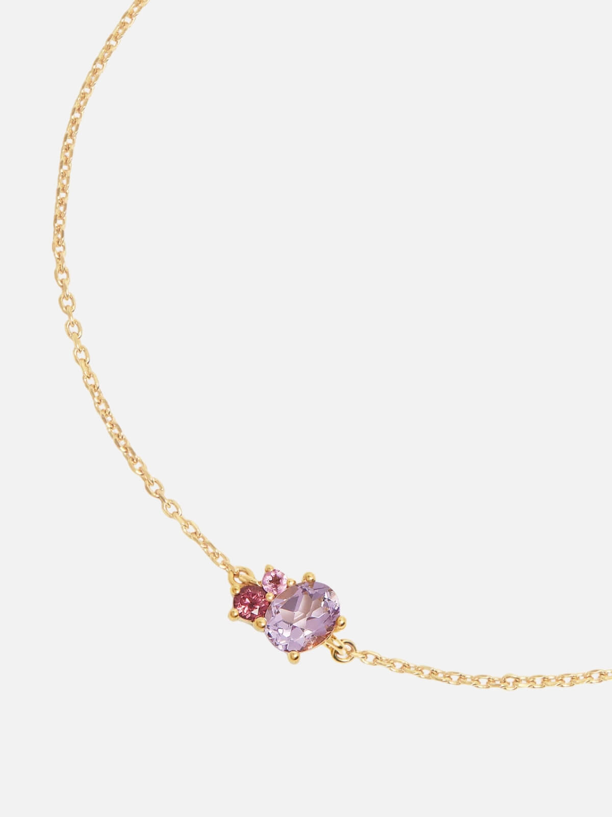 18k Gold Vermeil Kindred Birthstone Bracelet - October